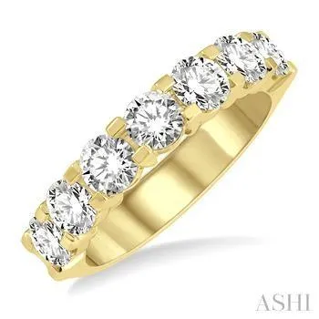 14K 1.00ct Diamond Prong-set Wedding-Band