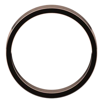 14K Rose Gold 5 mm Standard Weight Flat Edge Wedding Band