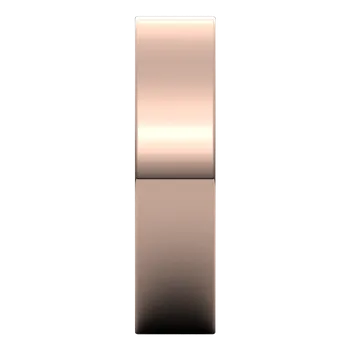 14K Rose Gold 5 mm Standard Weight Flat Edge Wedding Band