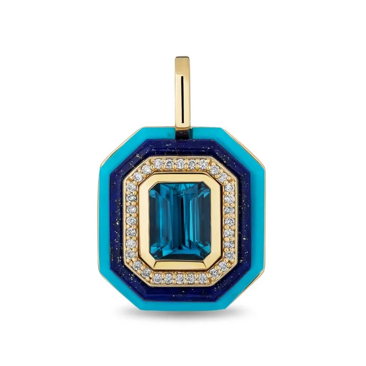 14KY Layer Cake Pendant