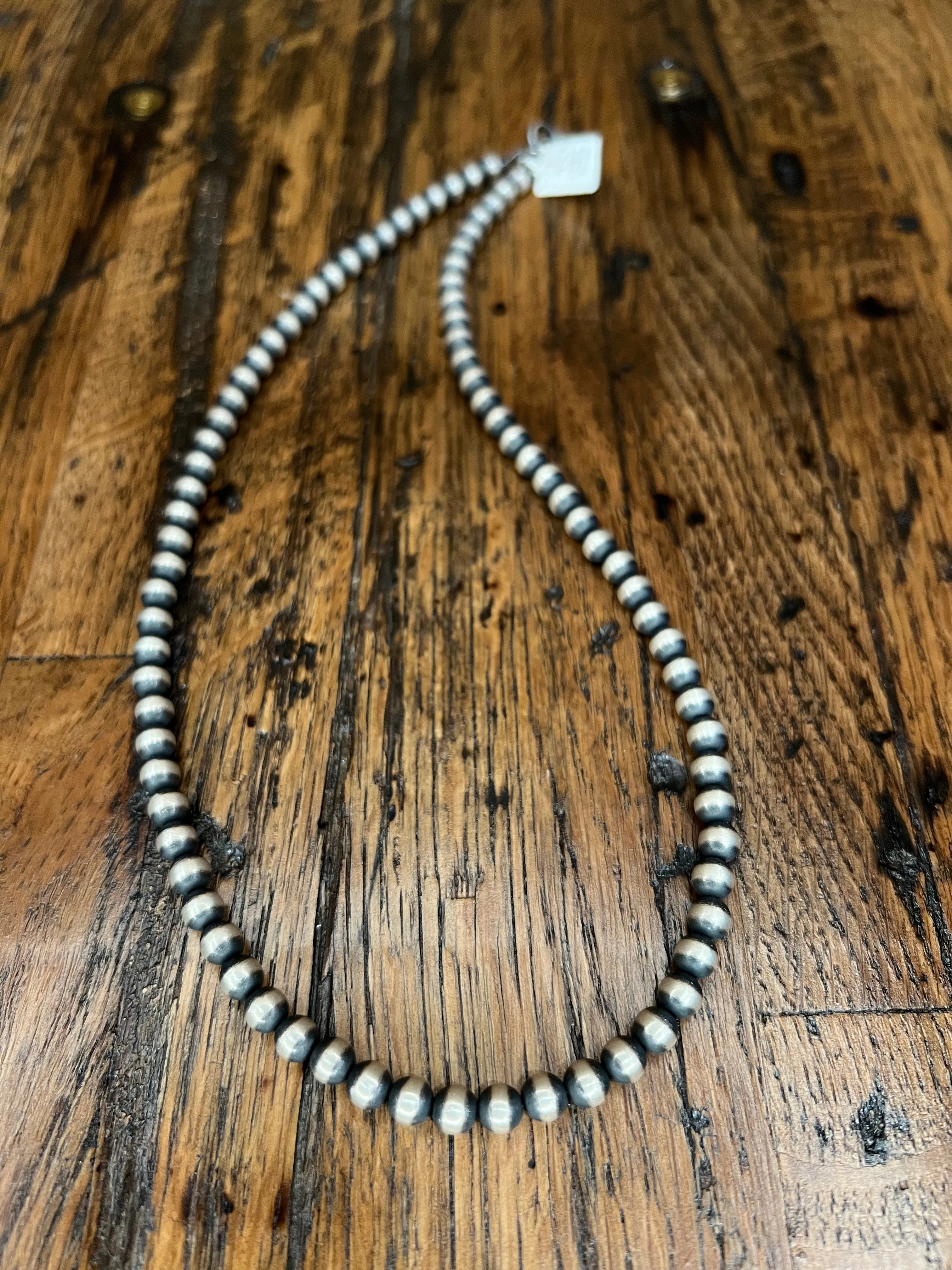 14" 6mm Navajo Pearl