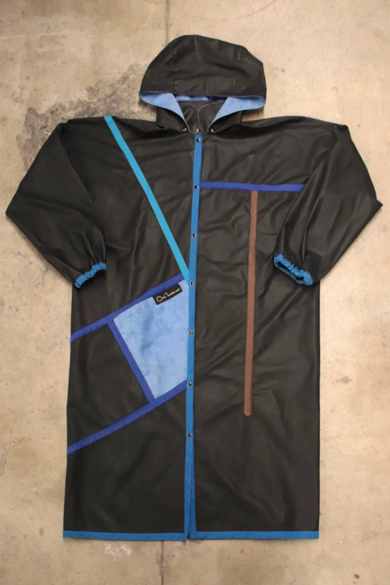 1990s Art-To-Wear Rain Coat