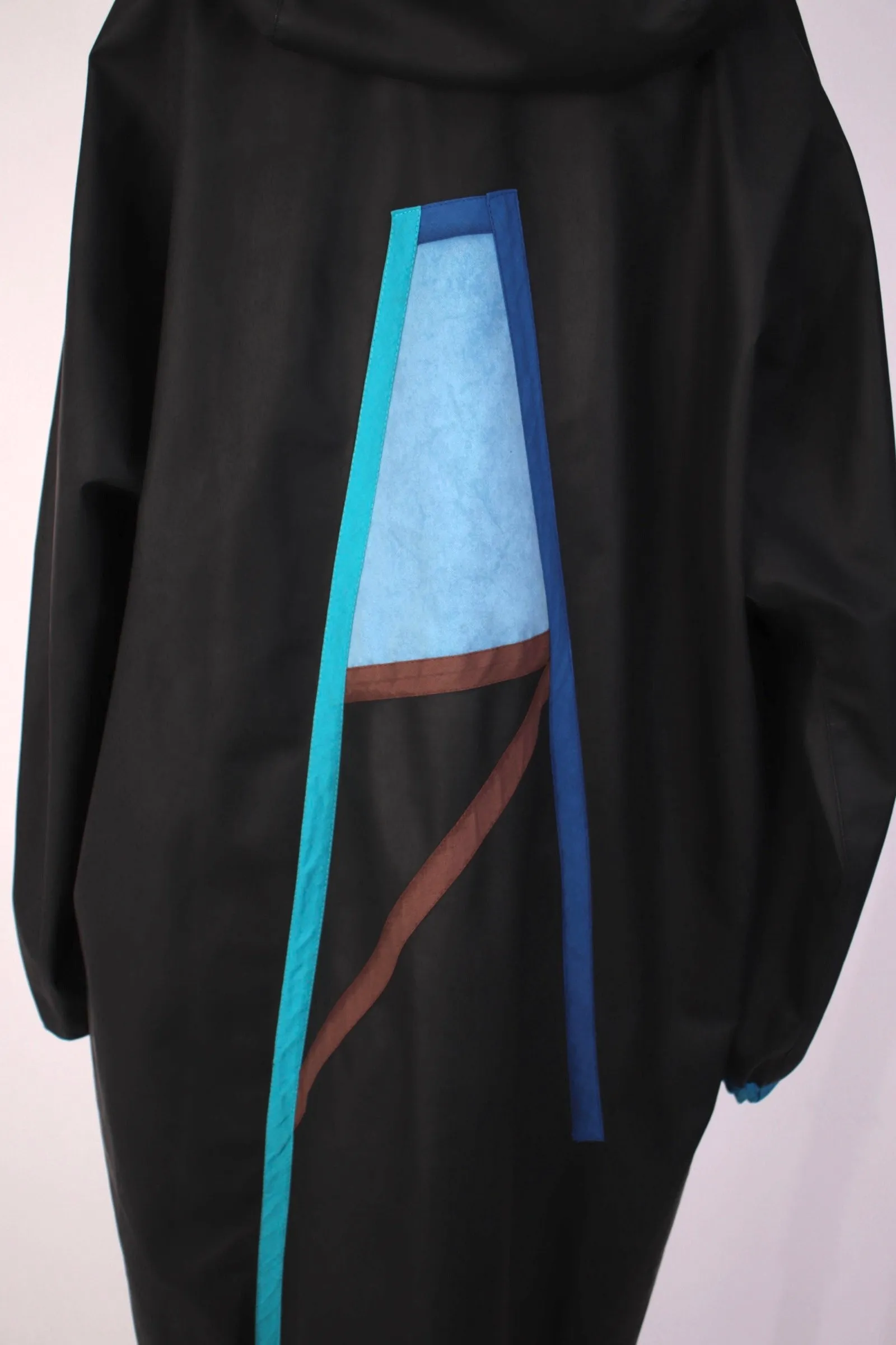 1990s Art-To-Wear Rain Coat