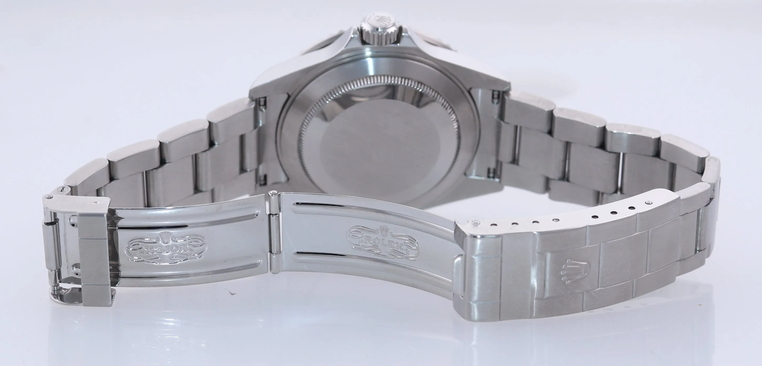 2007 UNPOLISHED Rolex Submariner Green Bezel Maxi Dial Kermit 16610LV Watch Box