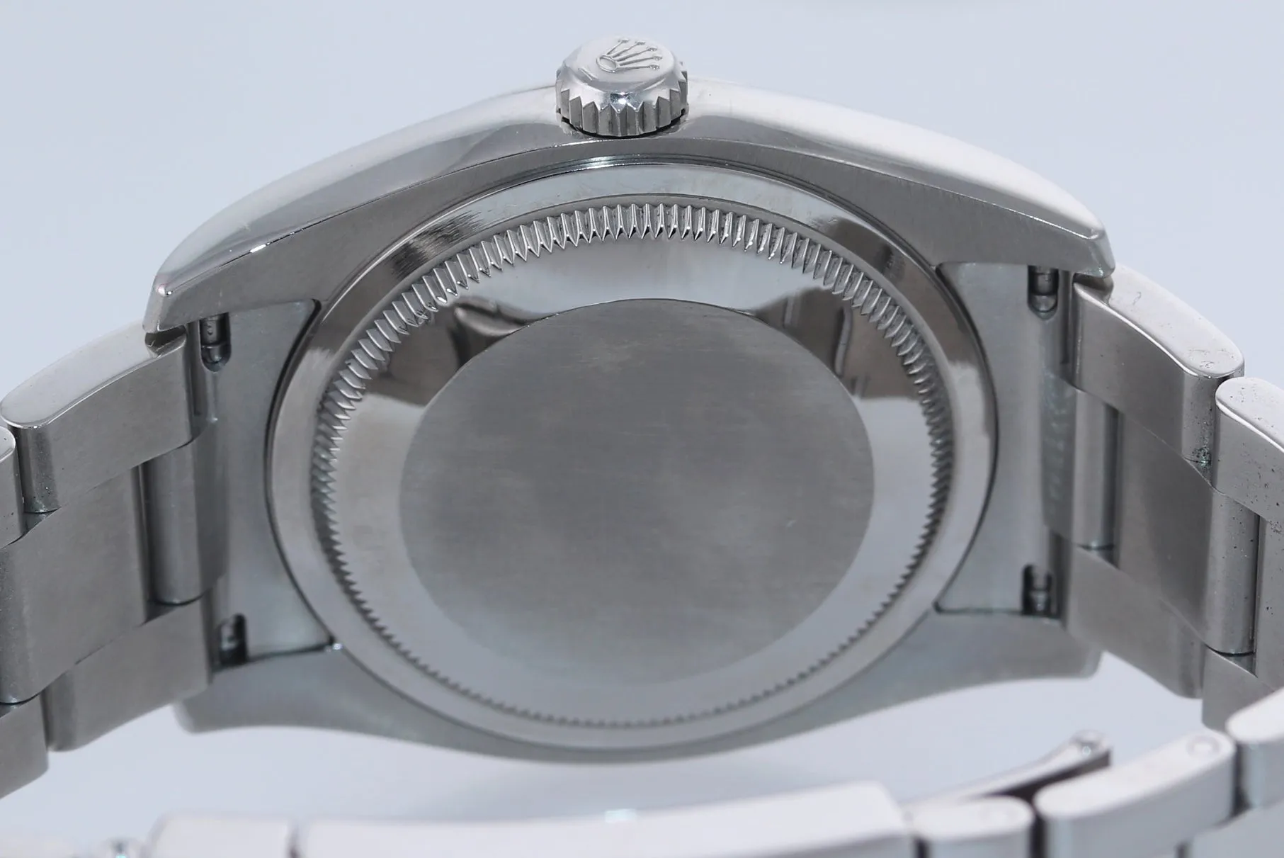 2016 Rolex DateJust 36 116200 Blue Stick Steel 36mm Smooth Bezel Watch Box