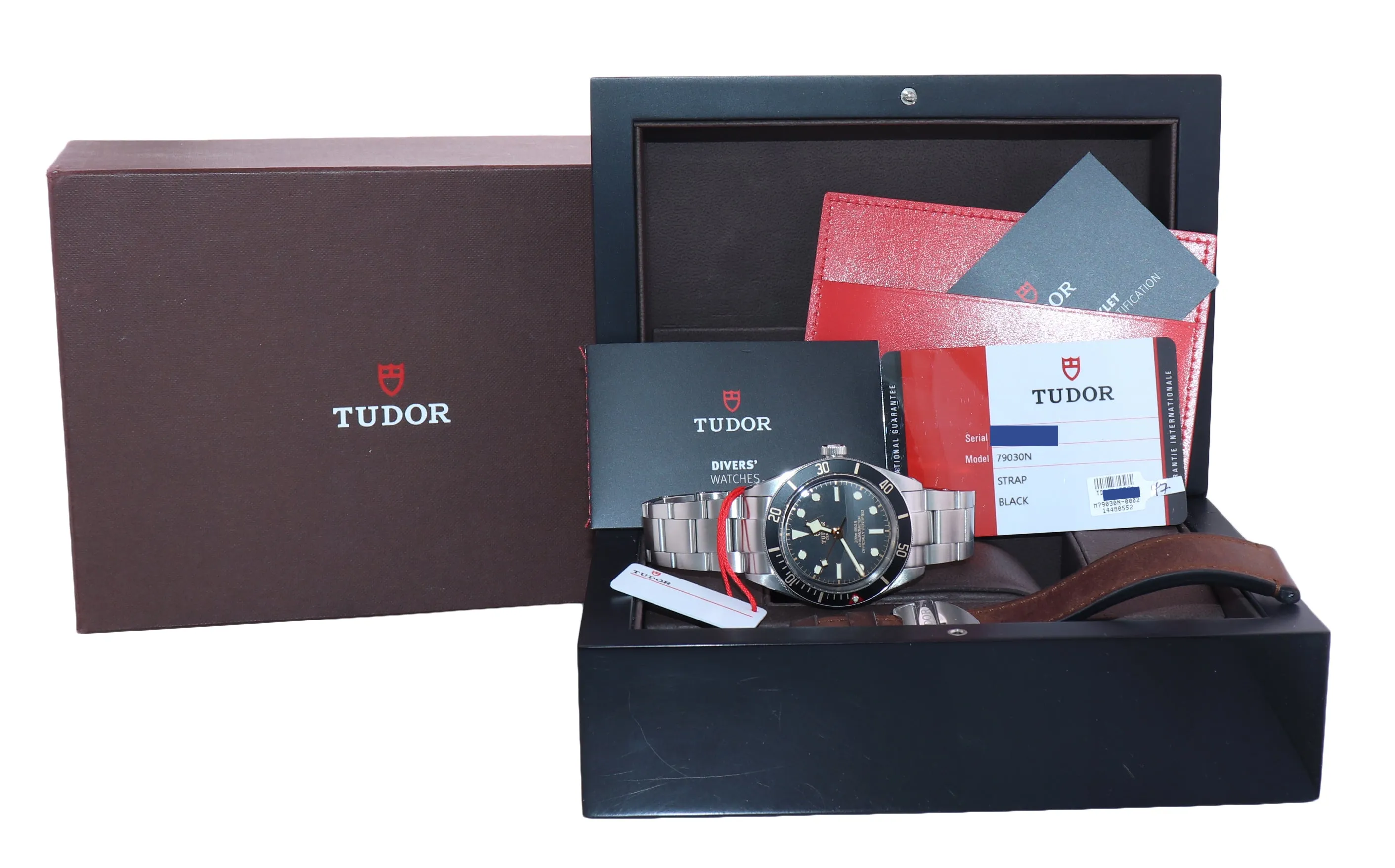 2020 PAPERS Tudor Black Bay Fifty Eight 58 39mm Steel 39mm Watch 79030N