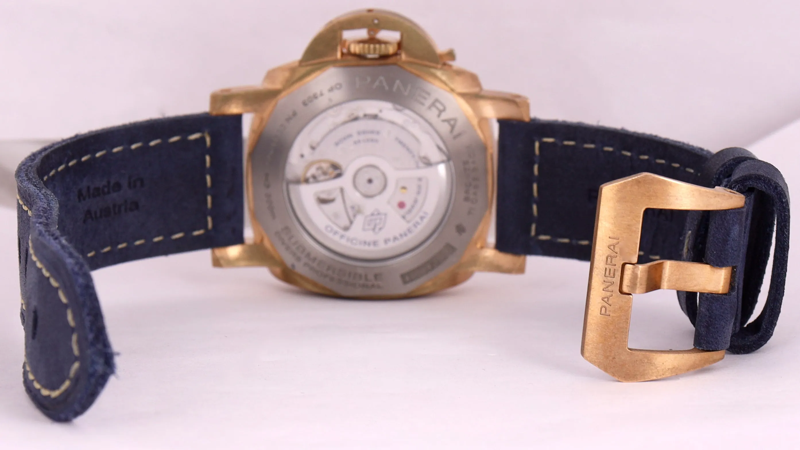 2021 Panerai Submersible Bronzo Blu Abisso 42mm Bronze Blue PAM01074 PAM 1074