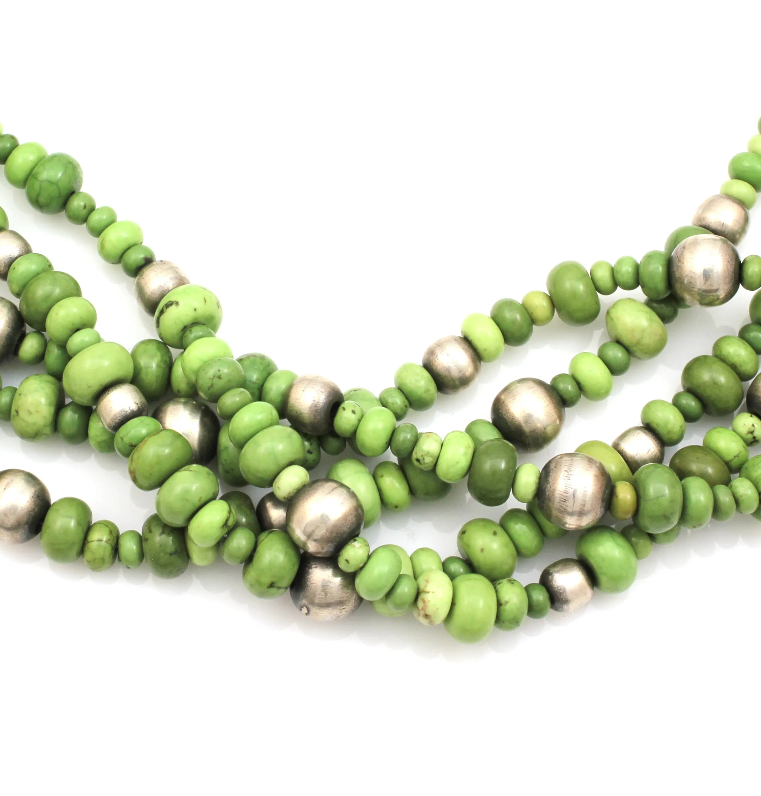 5 Strand Magnesite Necklace