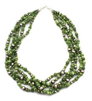 5 Strand Magnesite Necklace