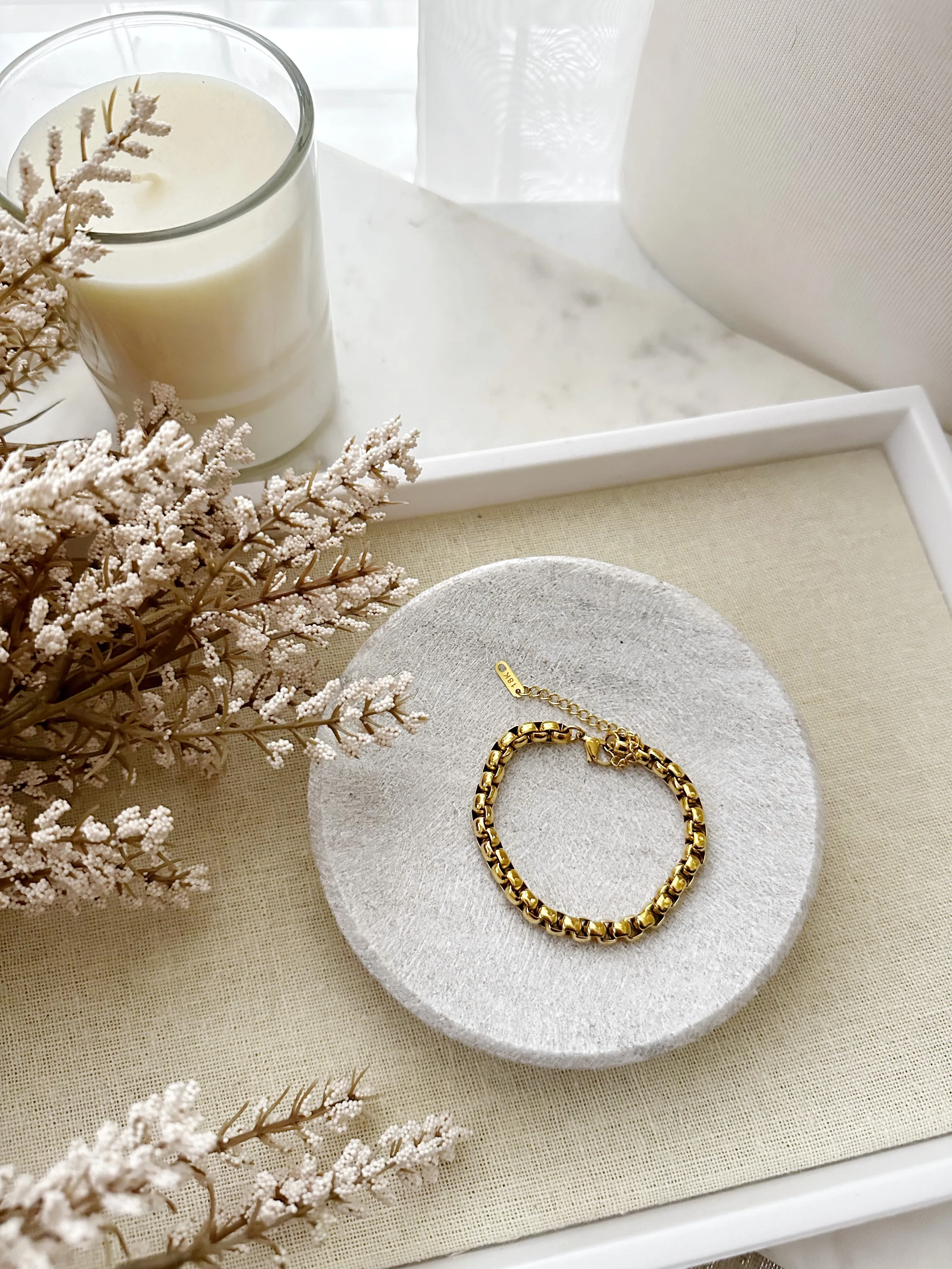 8376JB - Heather Gold Filled Bracelet