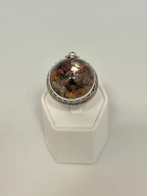 .925 LODALITE QUARTZ STATEMENT RING BR286
