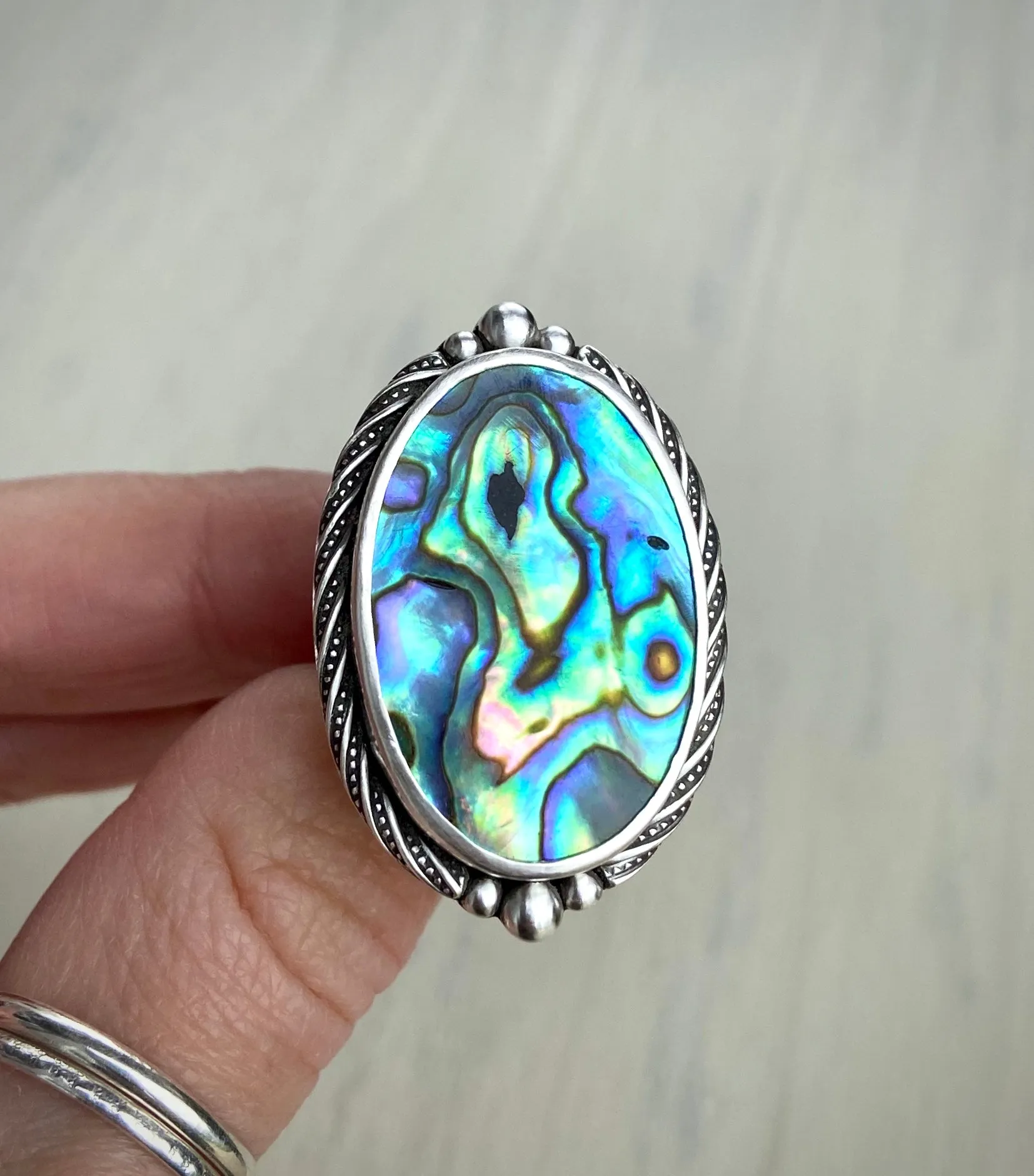 Abalone Ring