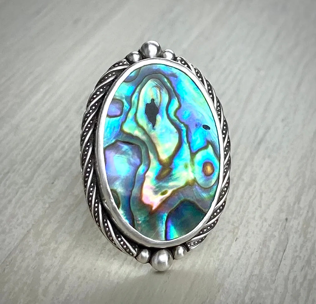 Abalone Ring