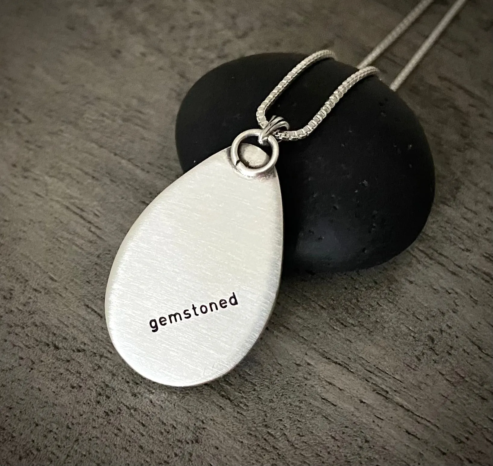 Abalone Teardrop Pendant
