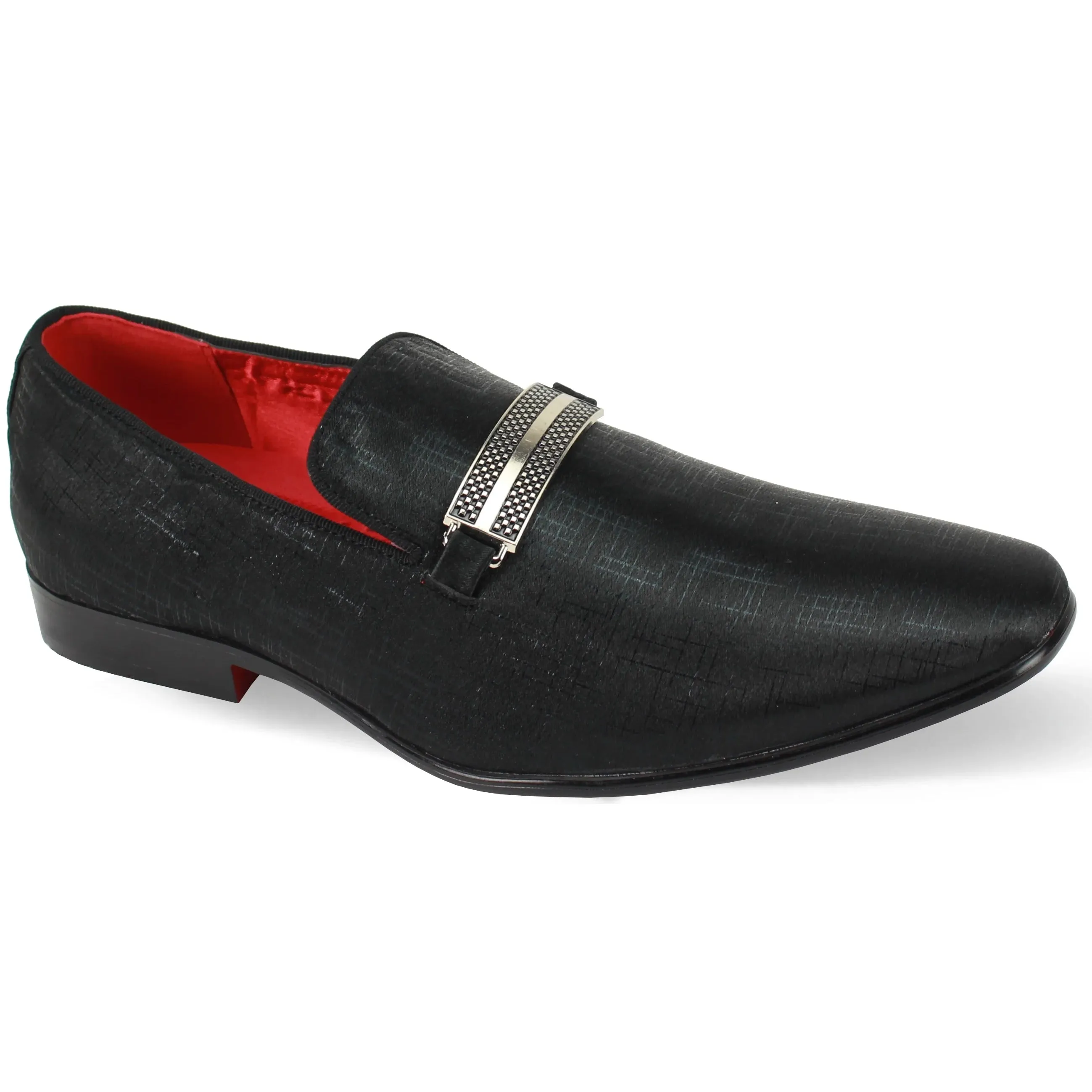 After Midnight Fancy Shiny Suede Loafer