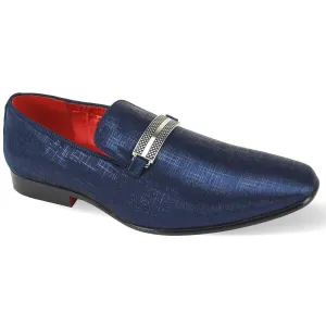 After Midnight Fancy Shiny Suede Loafer