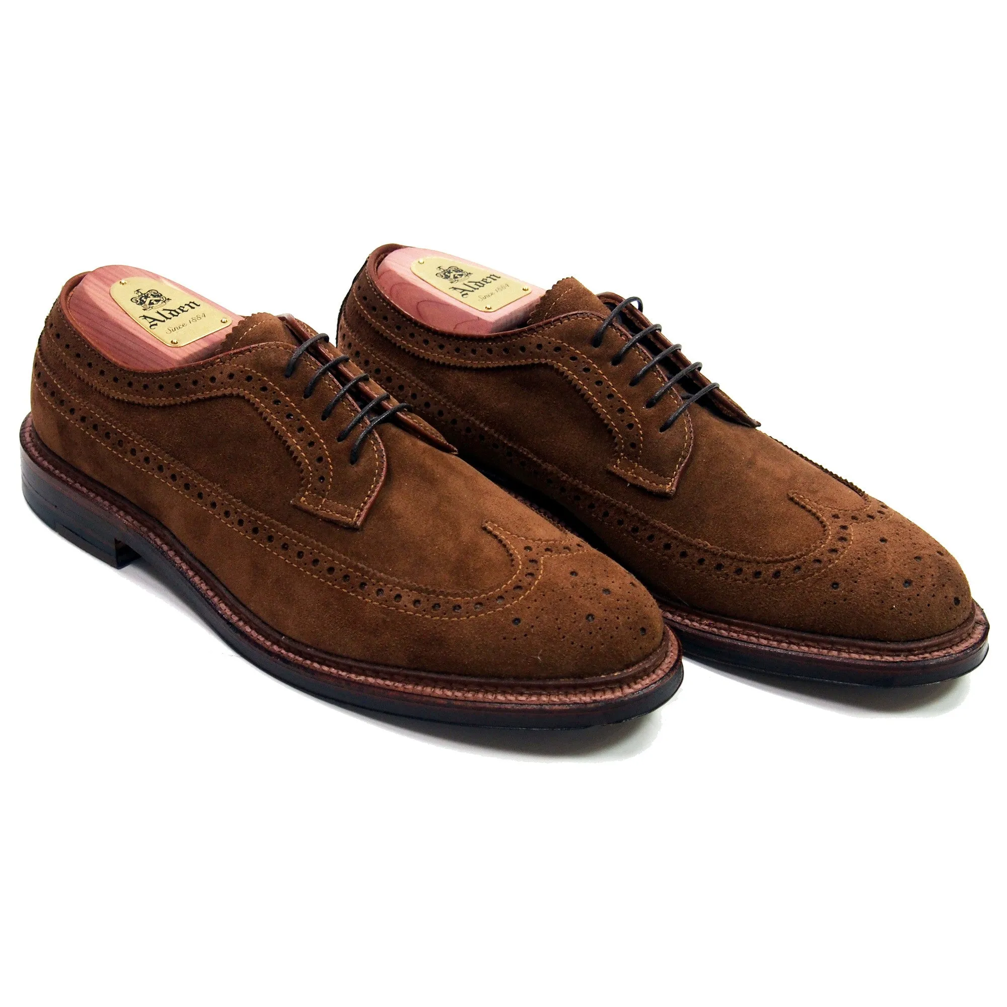 Alden 9794 Snuff Suede Long Wing Blucher