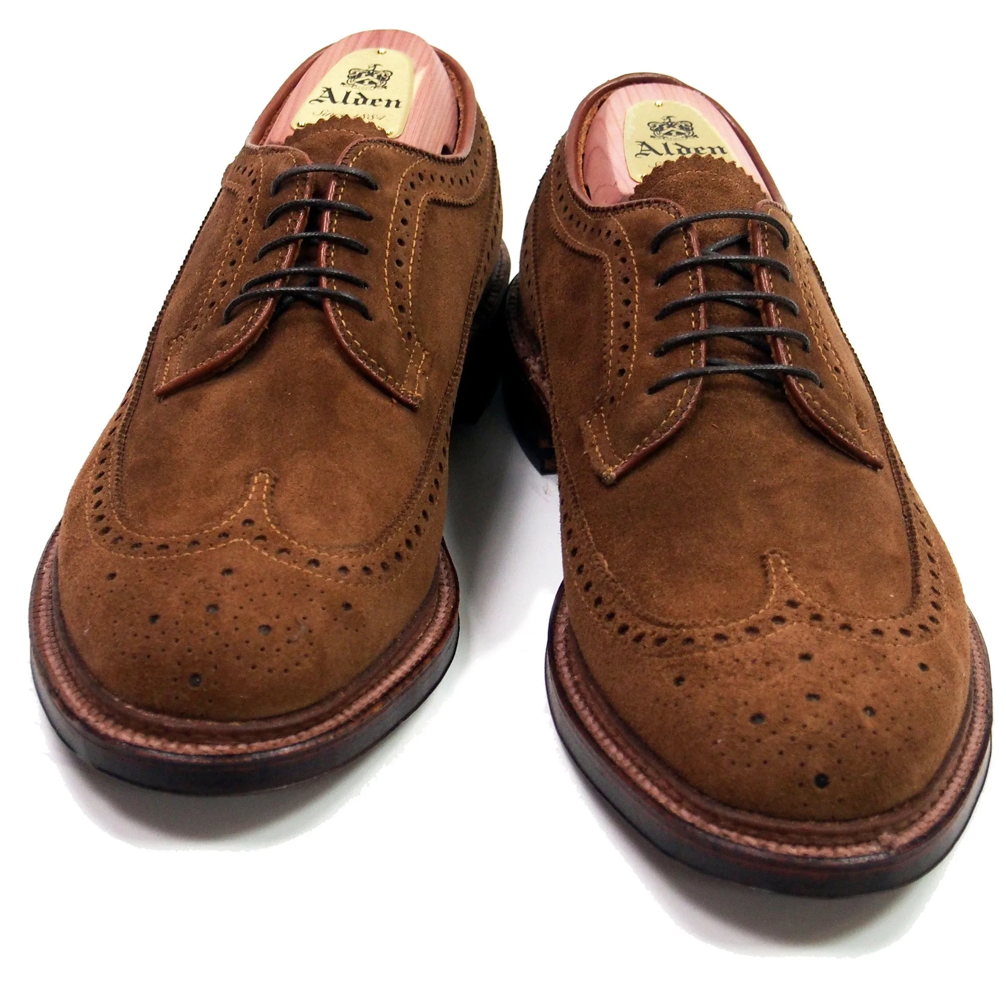 Alden 9794 Snuff Suede Long Wing Blucher