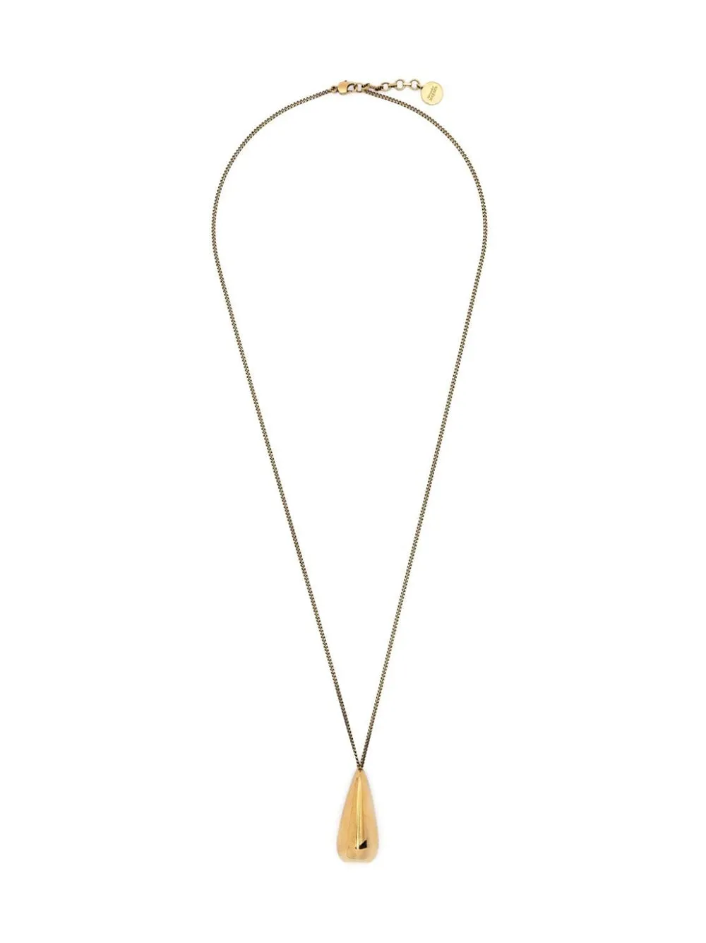 Alexander McQueen Claw Necklace in Antique Gold