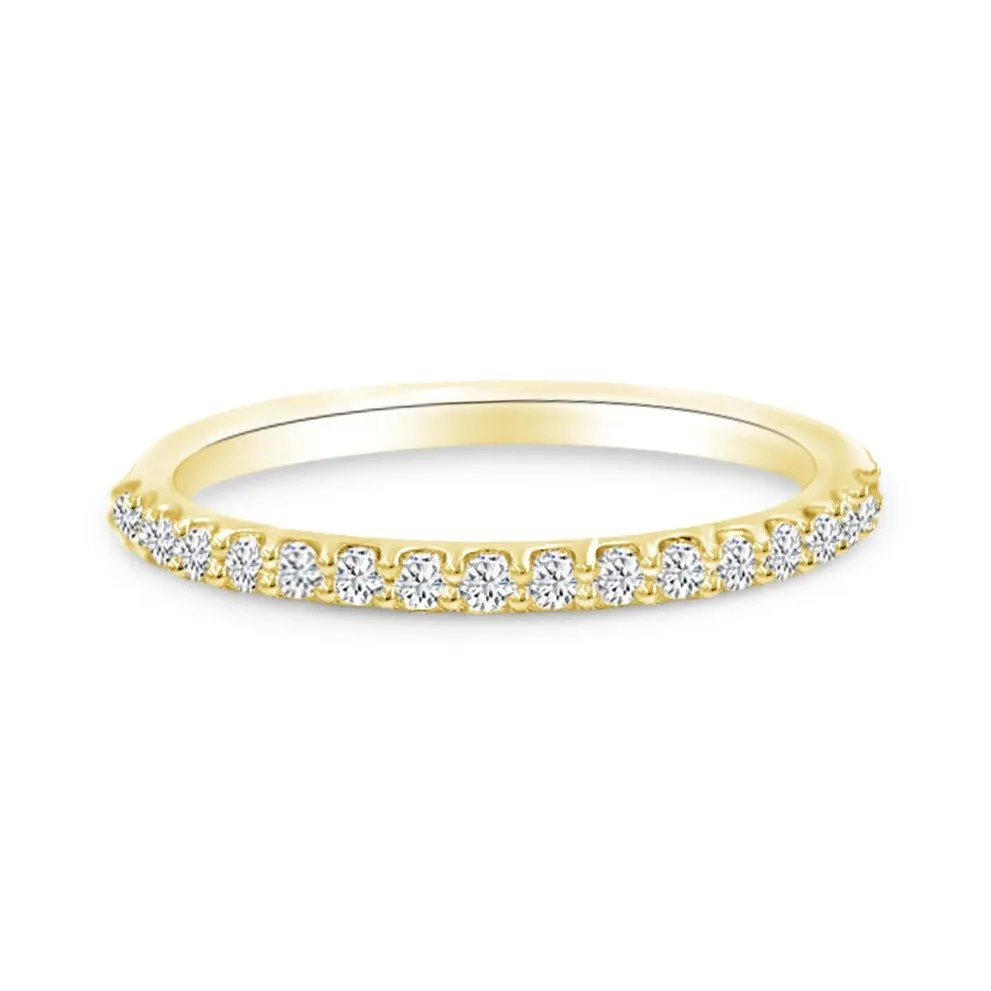 Ally | Diamond Wedding Band