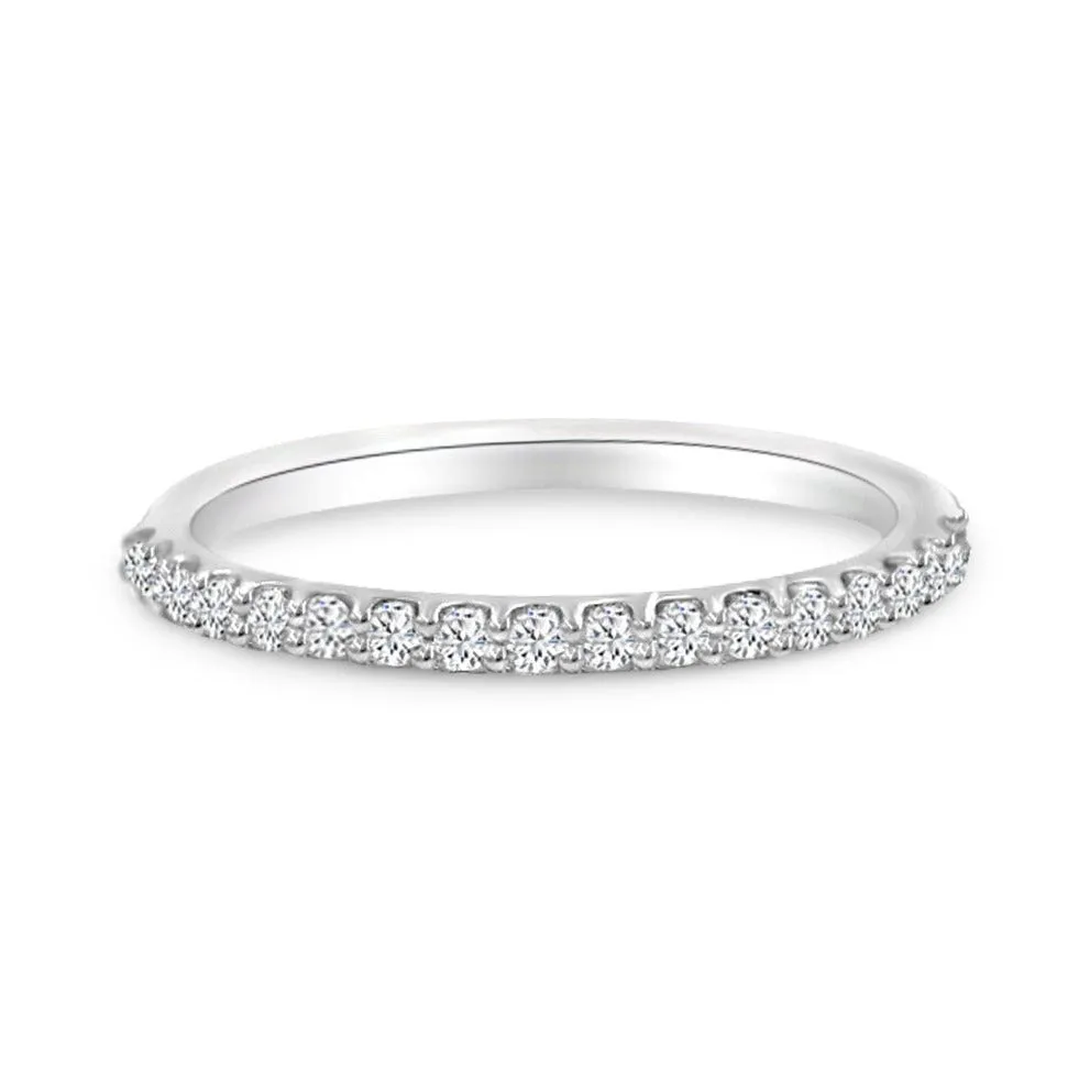 Ally | Diamond Wedding Band