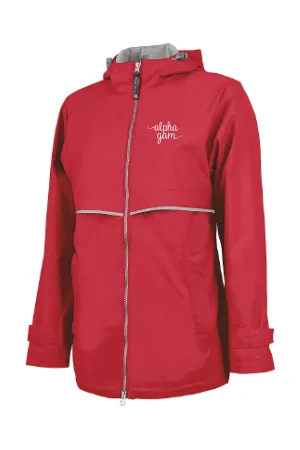 Alpha Gam Rain Jacket