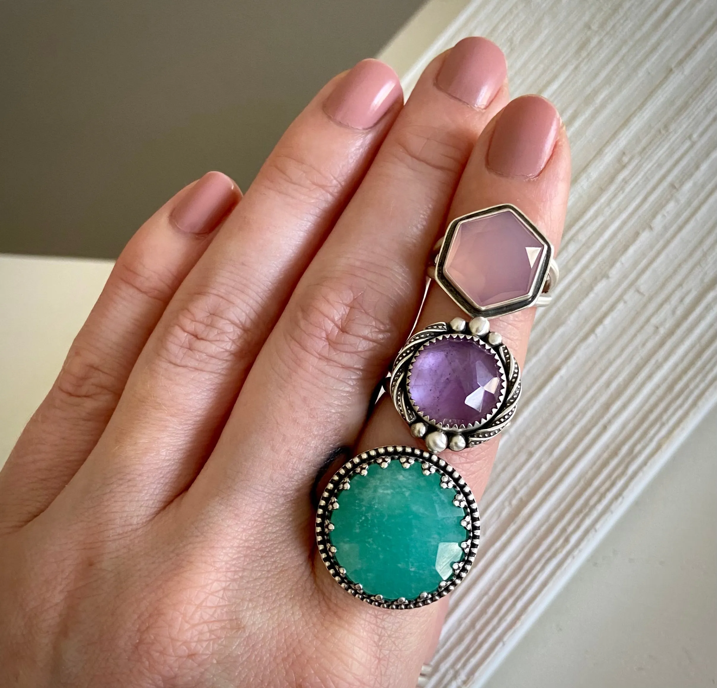 Amazonite Ring