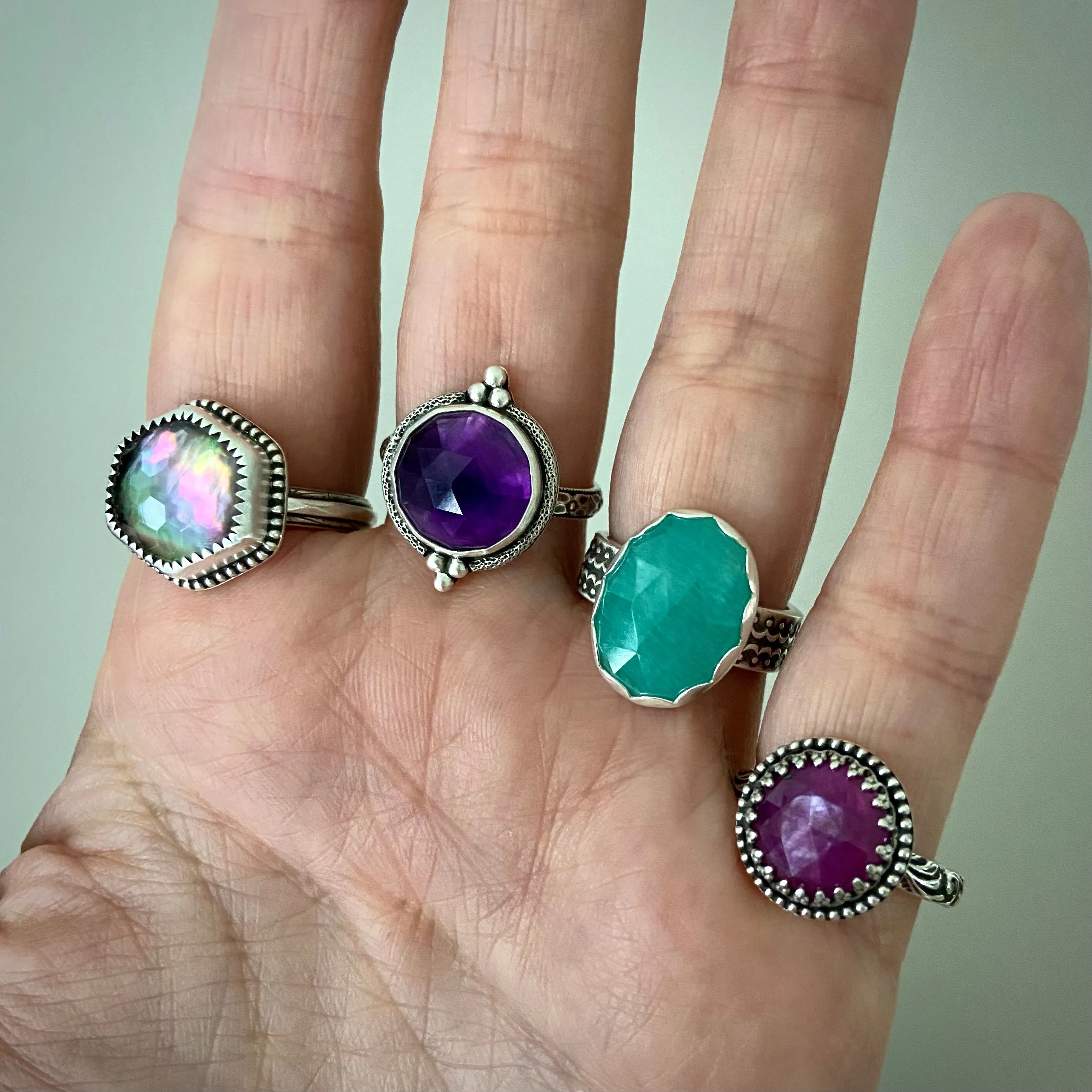 Amazonite Ring