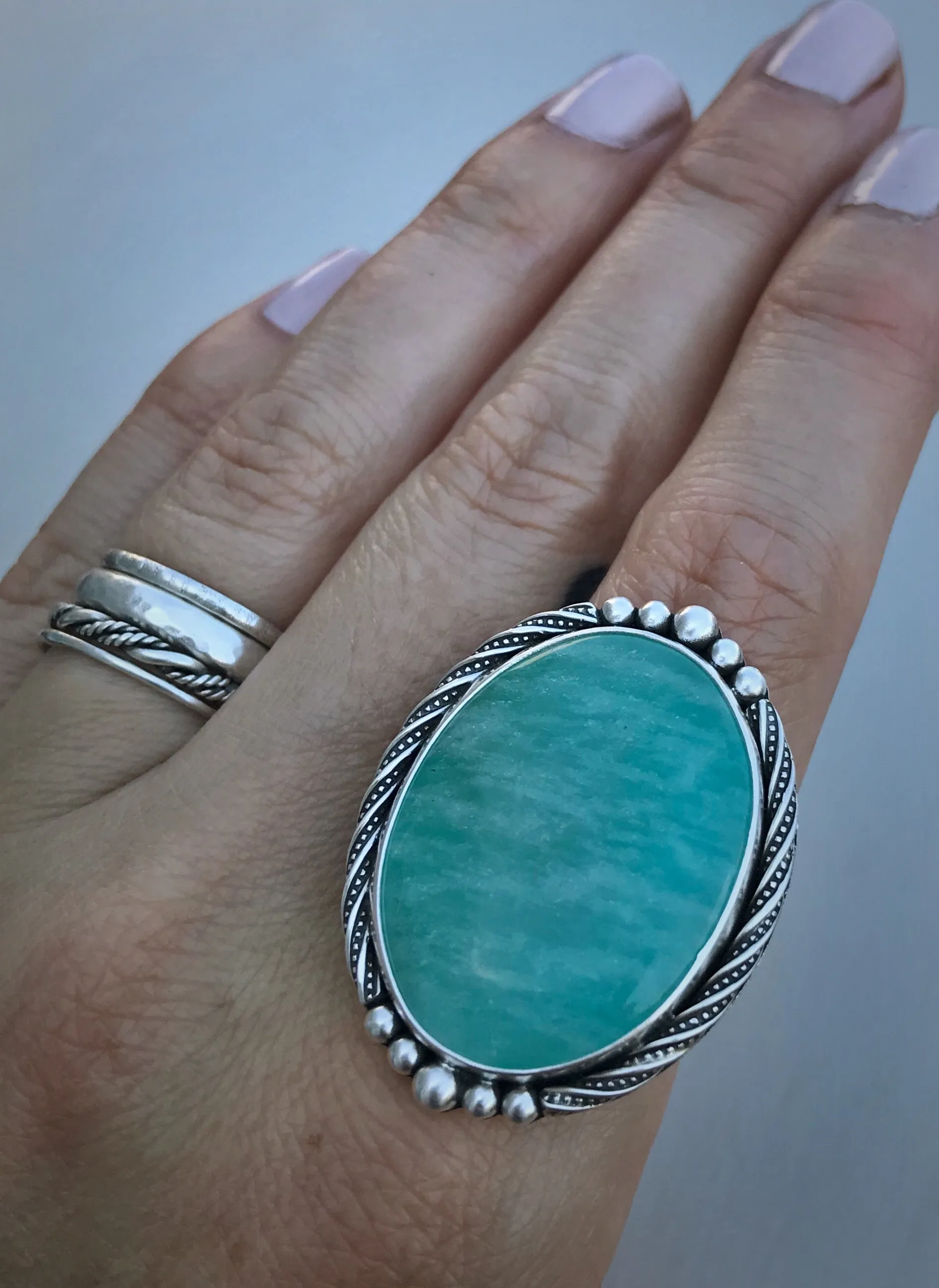 Amazonite Ring