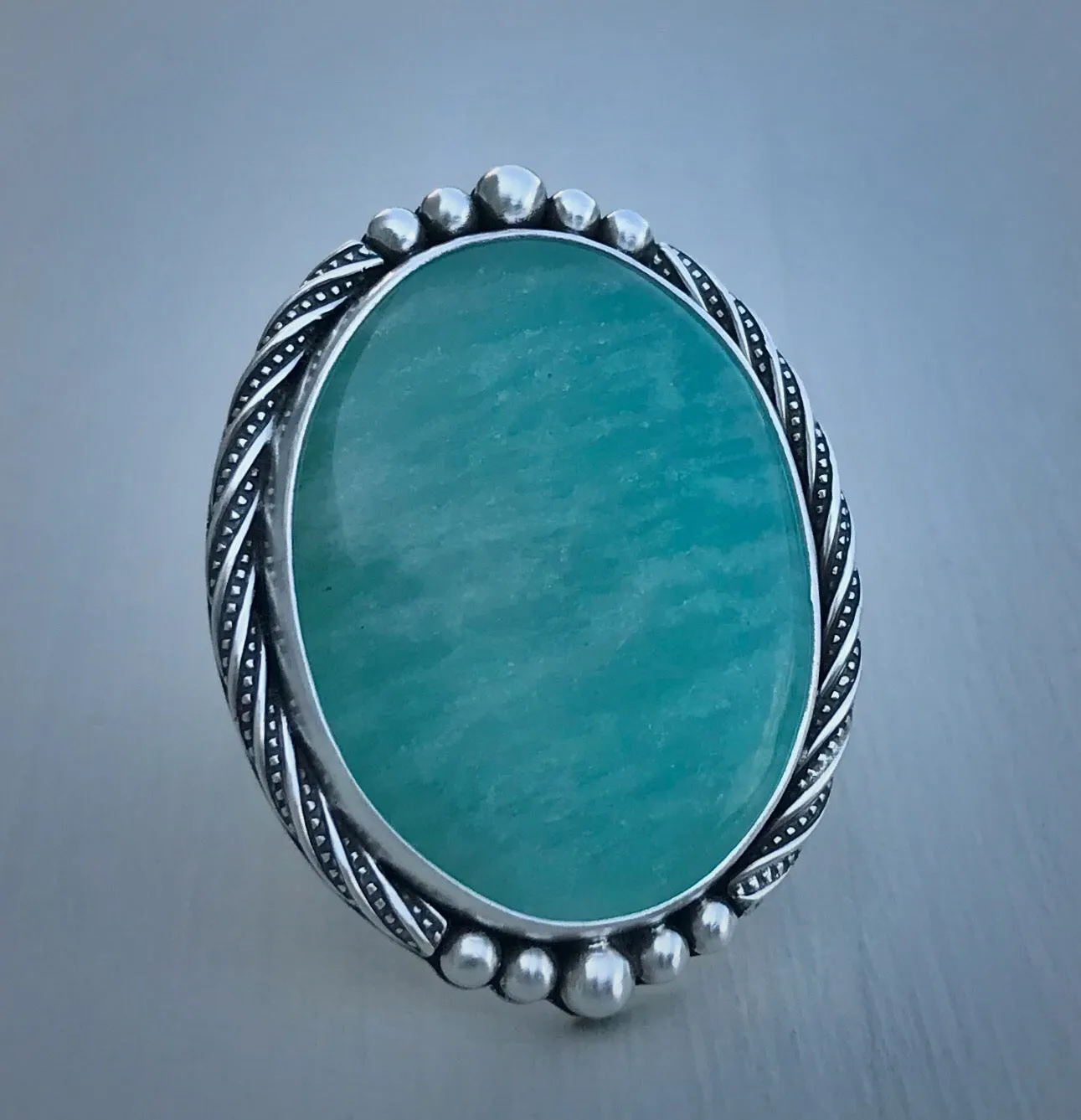 Amazonite Ring