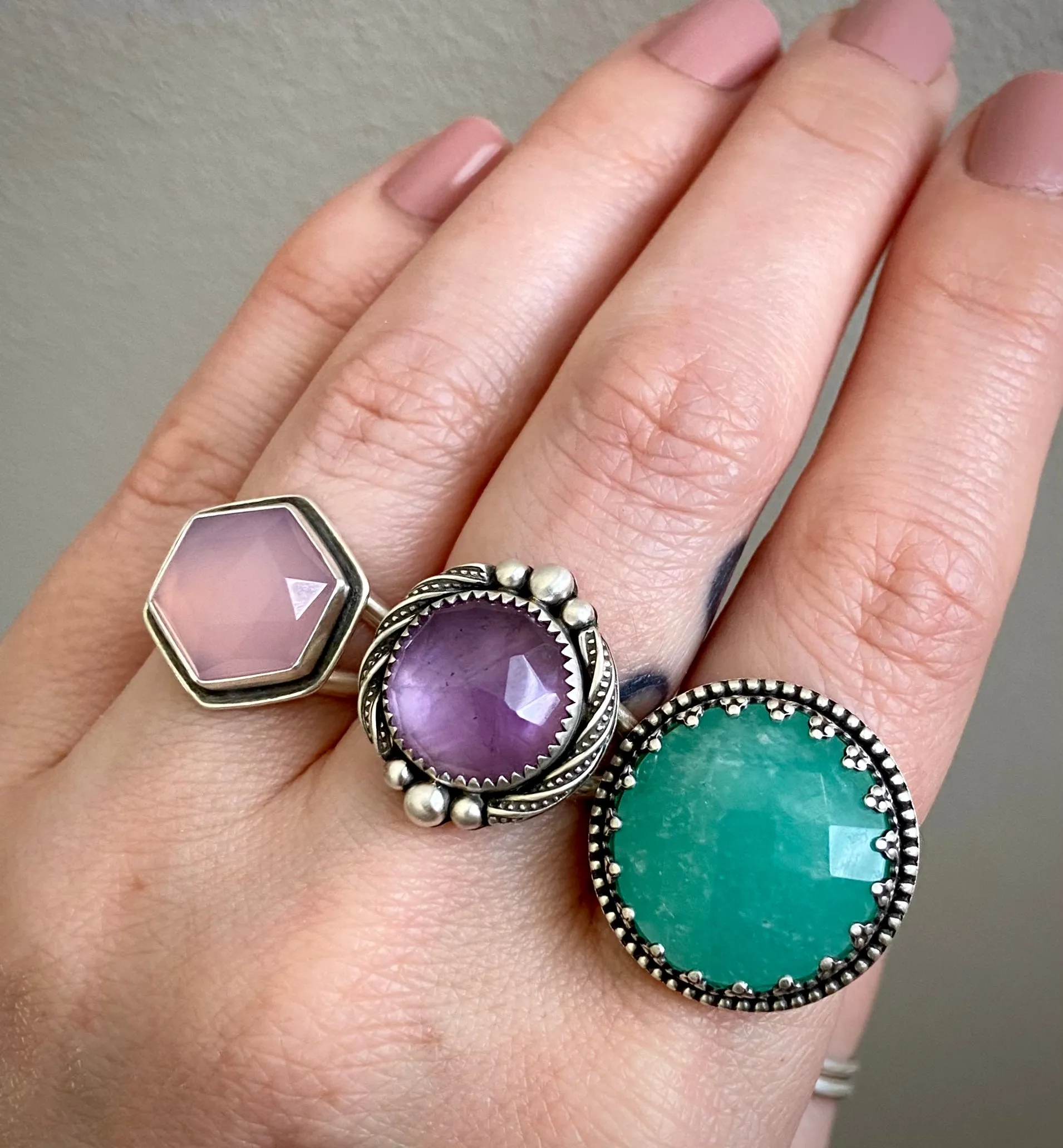 Amazonite Ring
