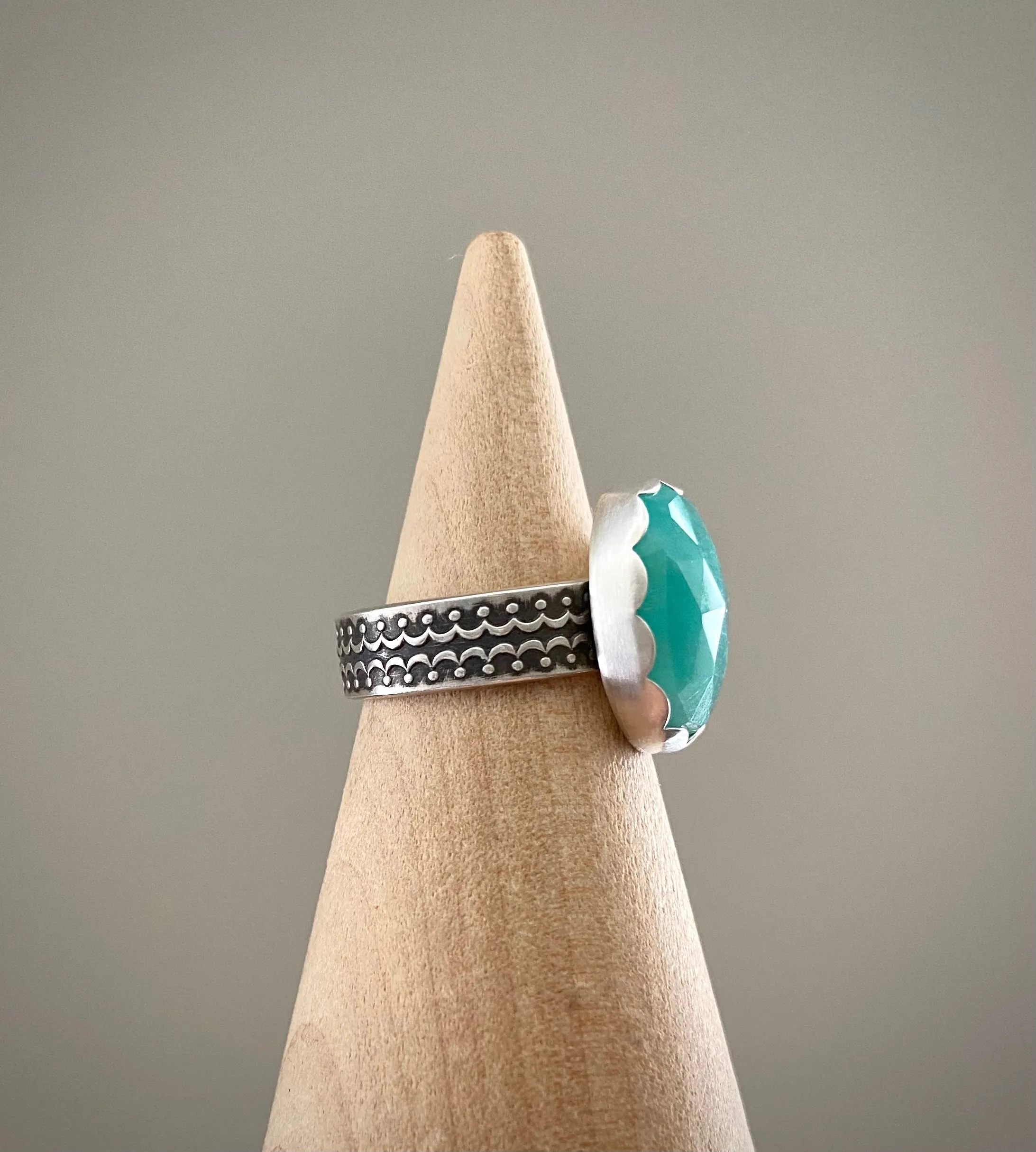 Amazonite Ring