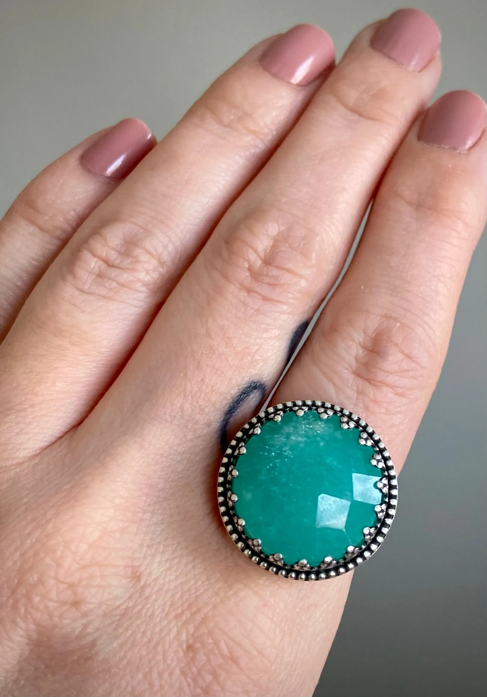 Amazonite Ring
