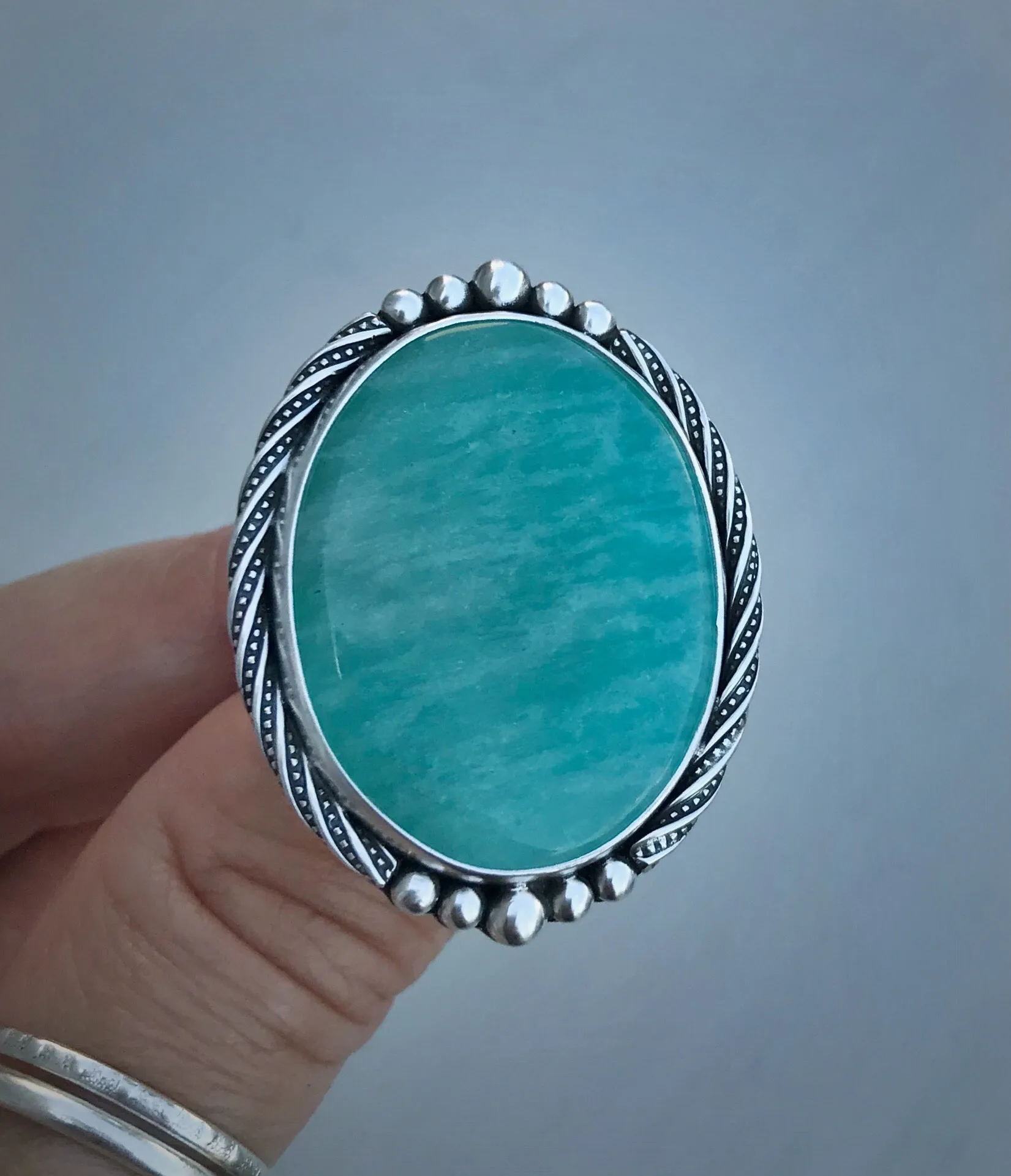 Amazonite Ring