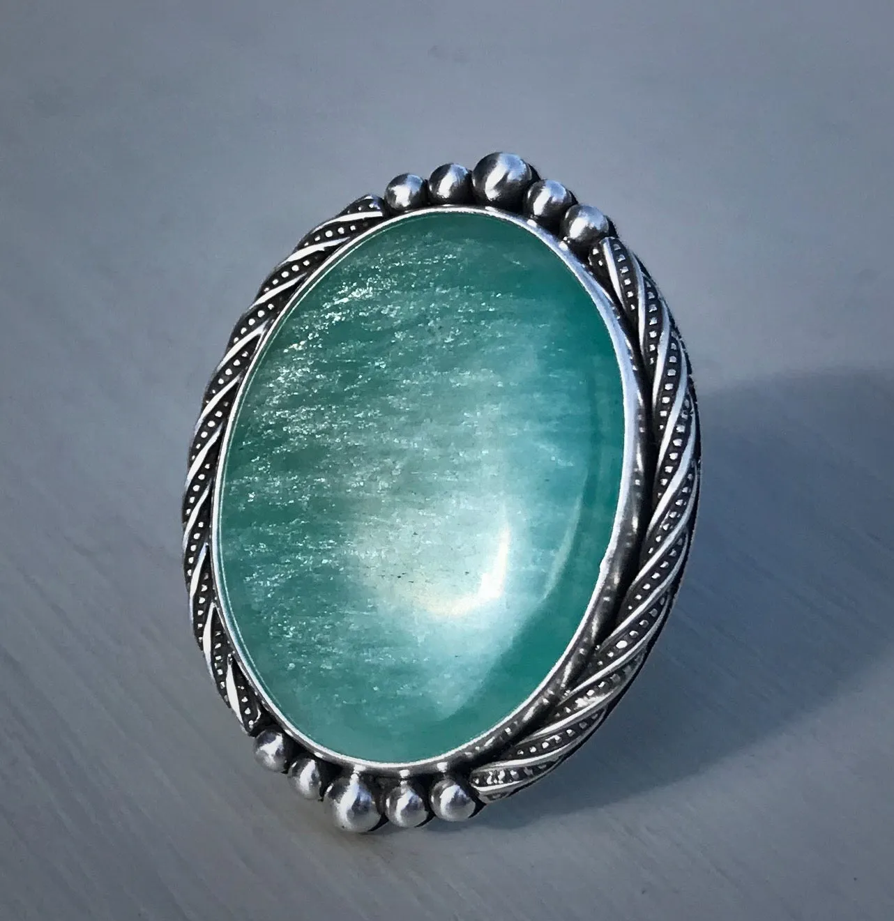 Amazonite Ring