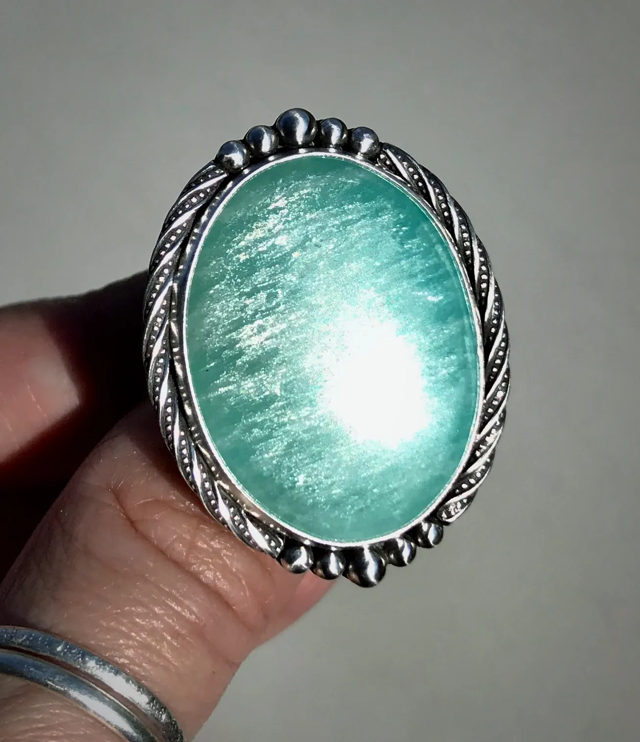 Amazonite Ring
