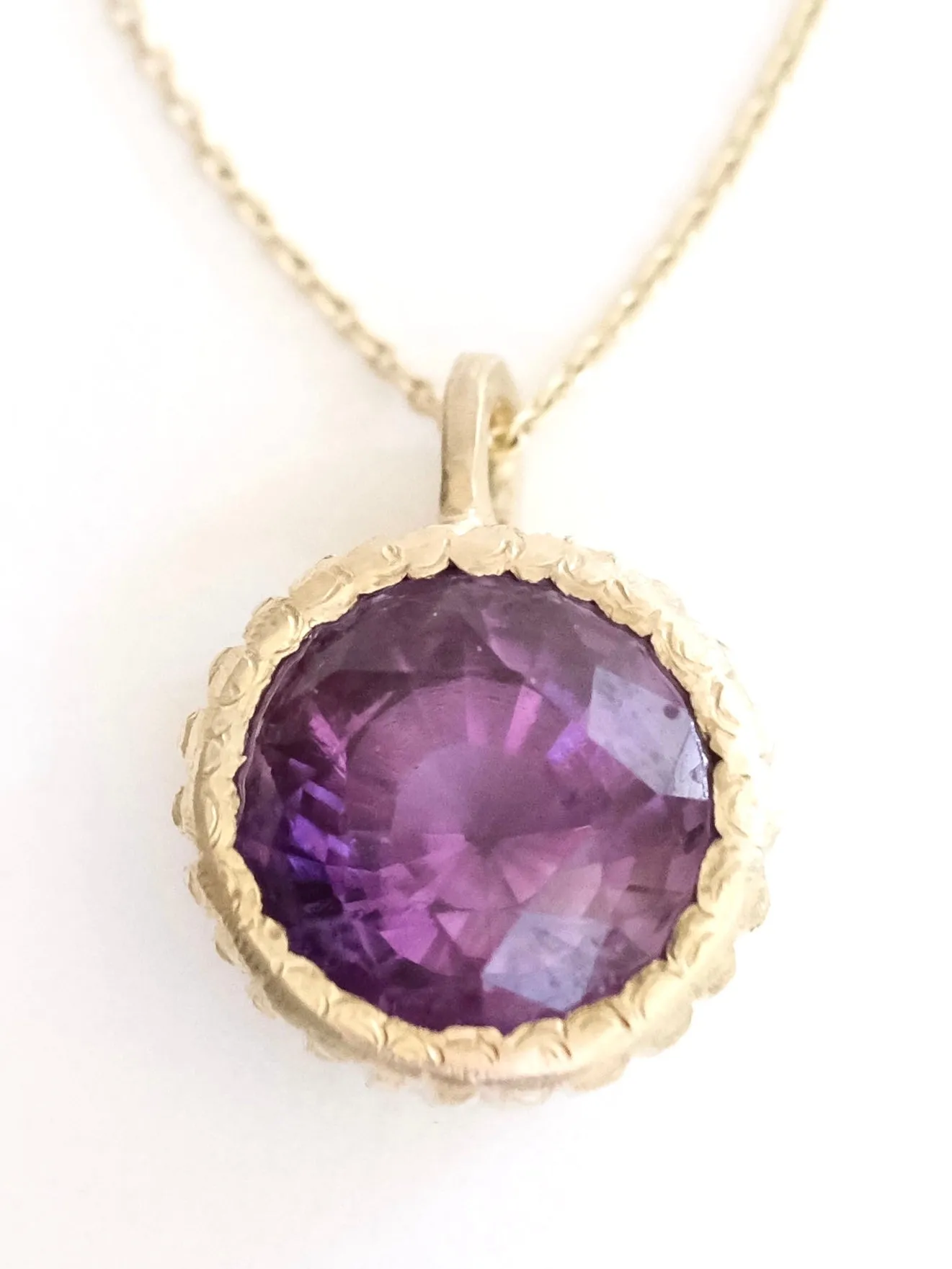 Amethyst Statement Pendant