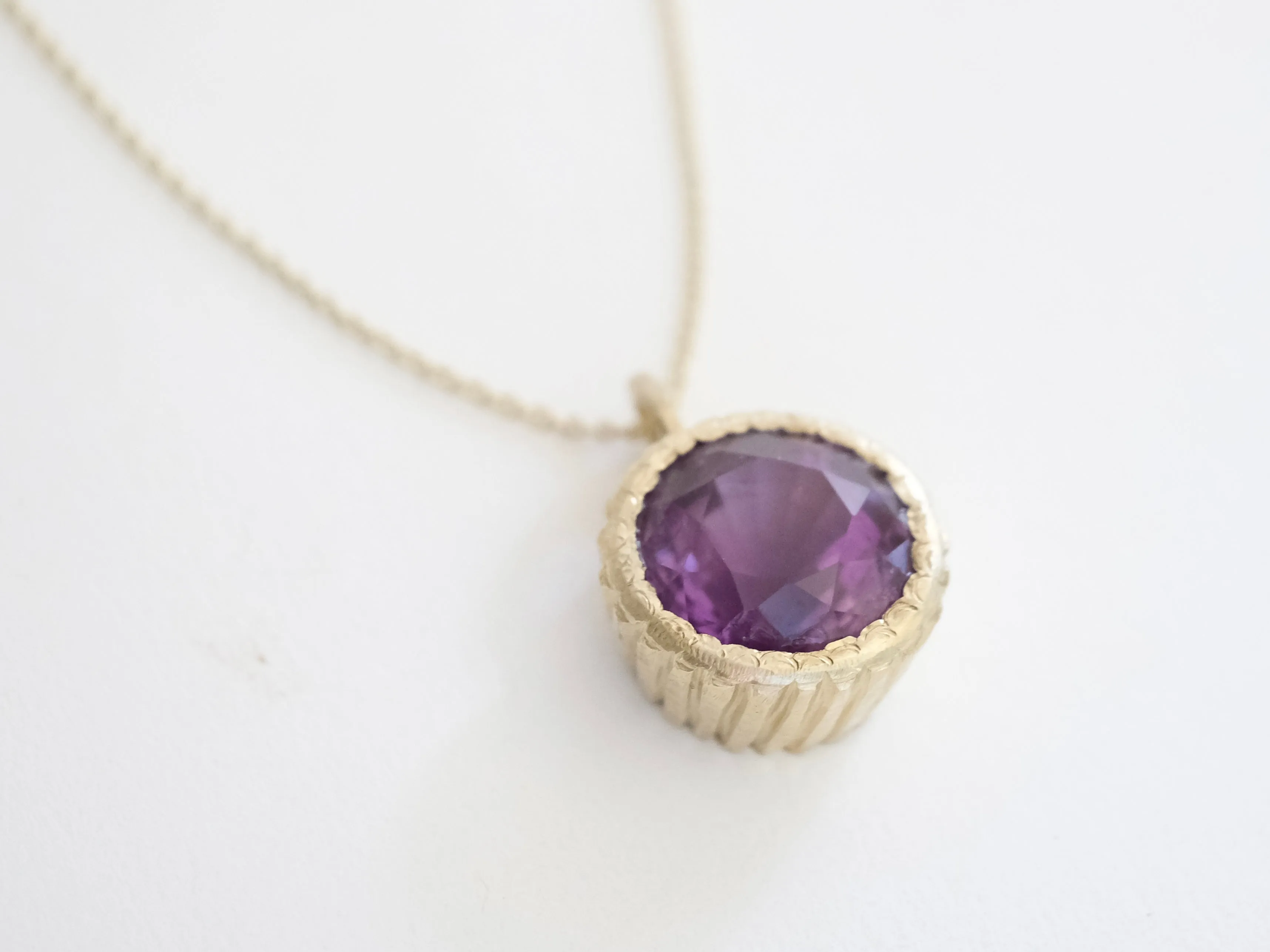 Amethyst Statement Pendant