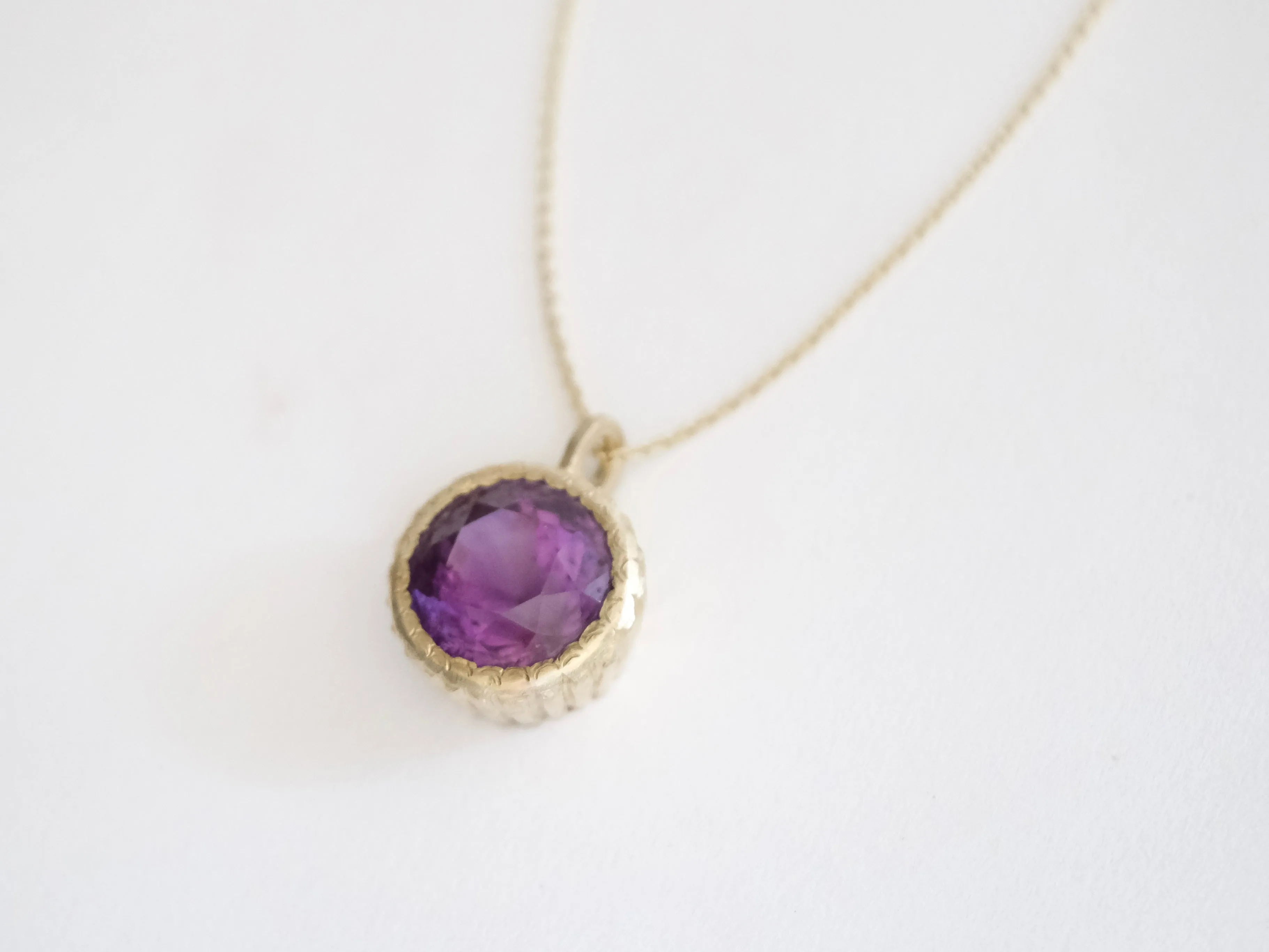 Amethyst Statement Pendant