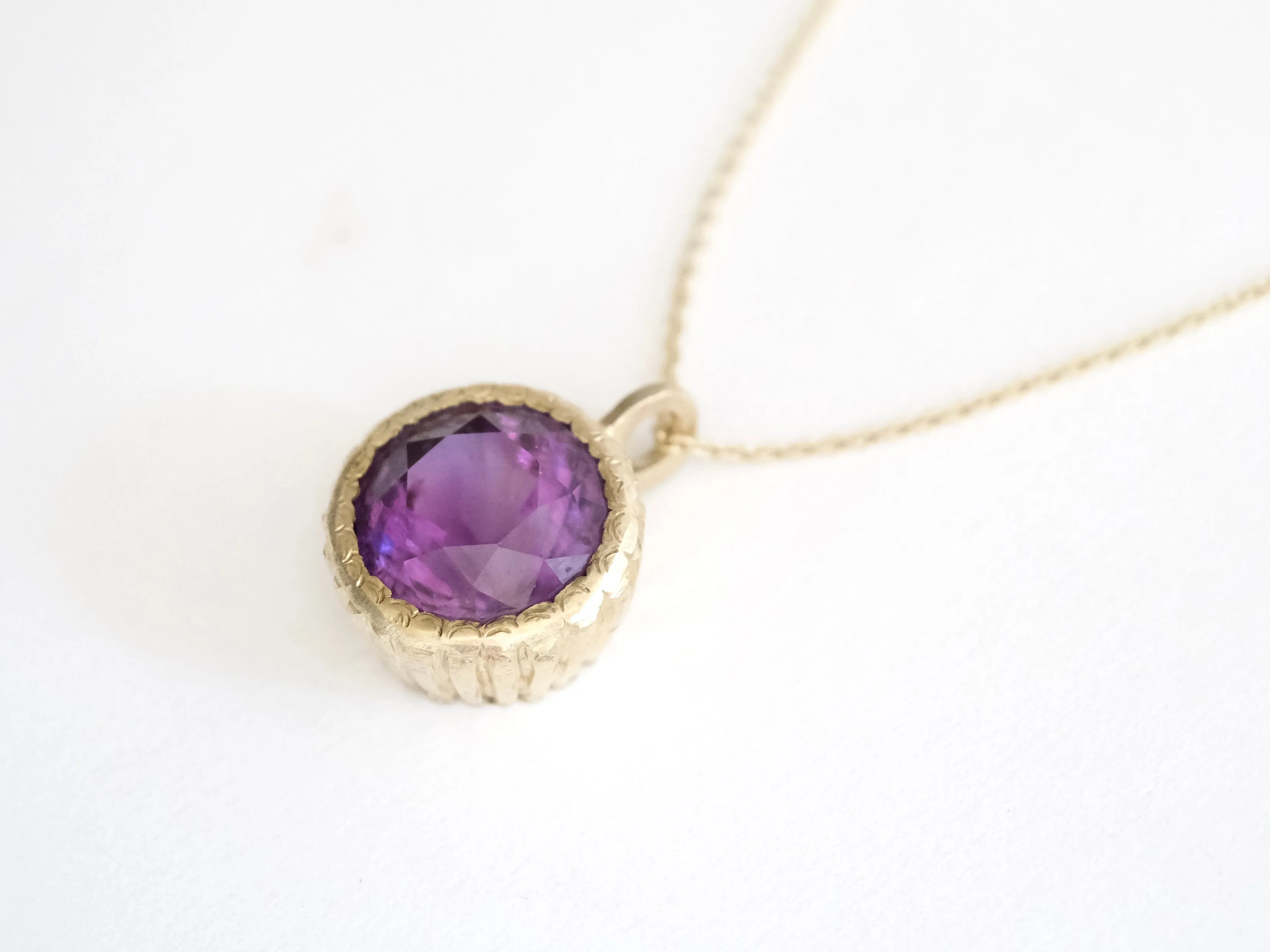 Amethyst Statement Pendant