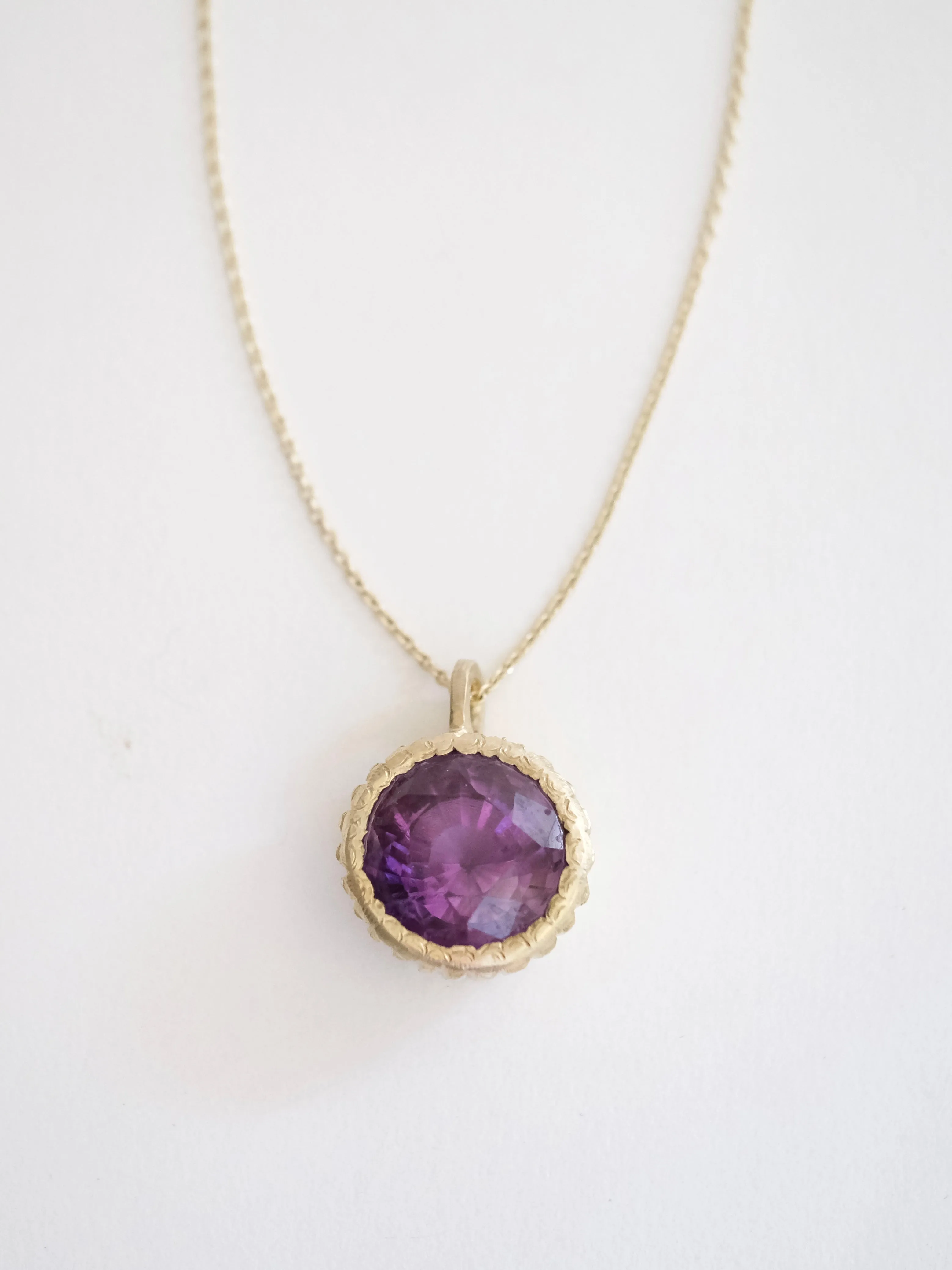 Amethyst Statement Pendant