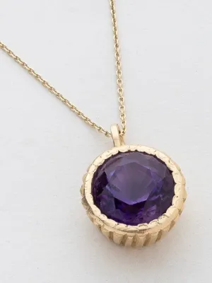 Amethyst Statement Pendant
