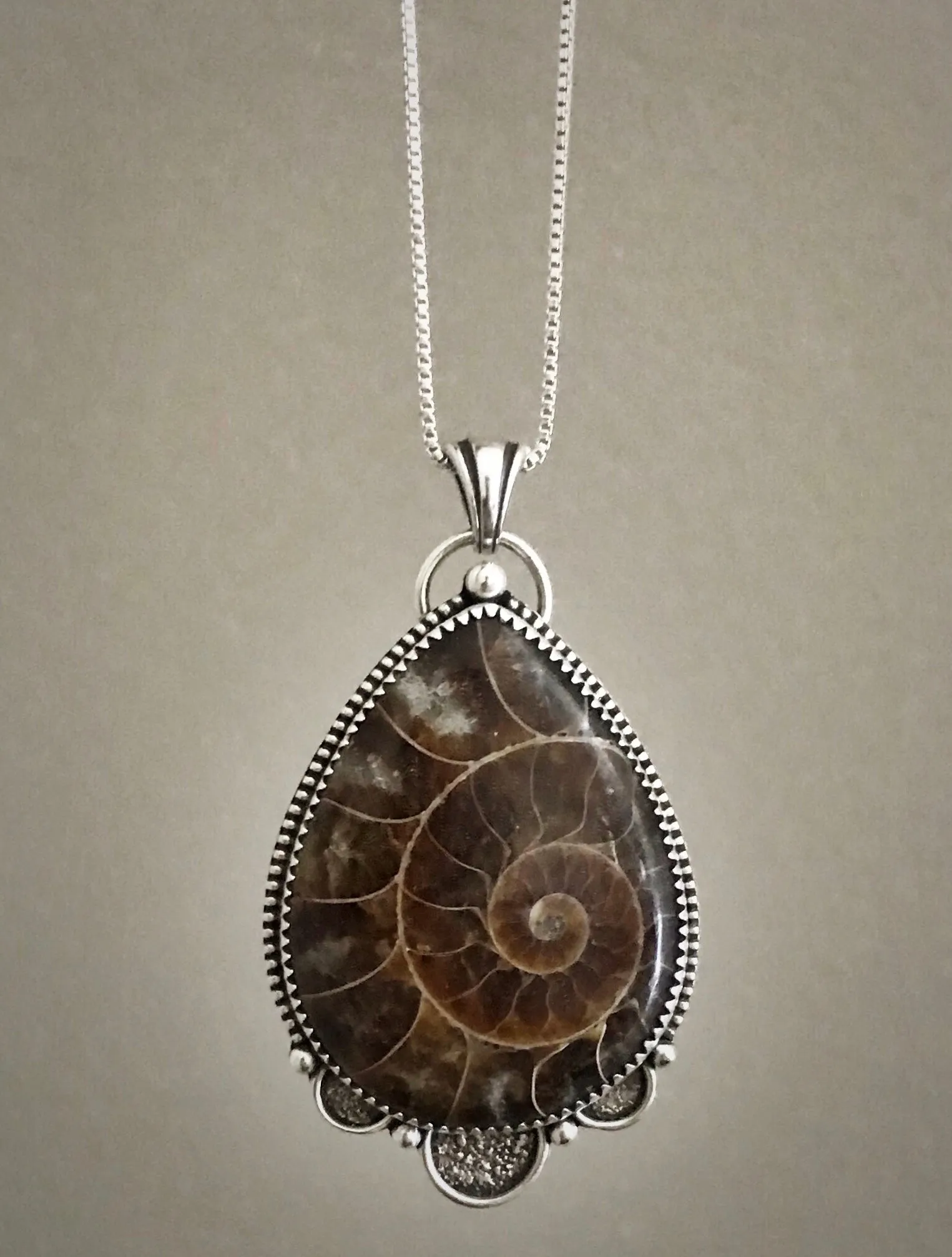 Ammonite Pendant