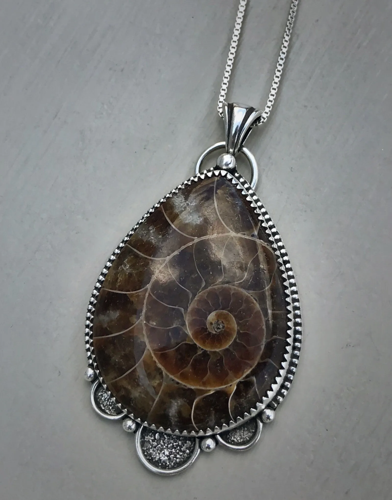 Ammonite Pendant