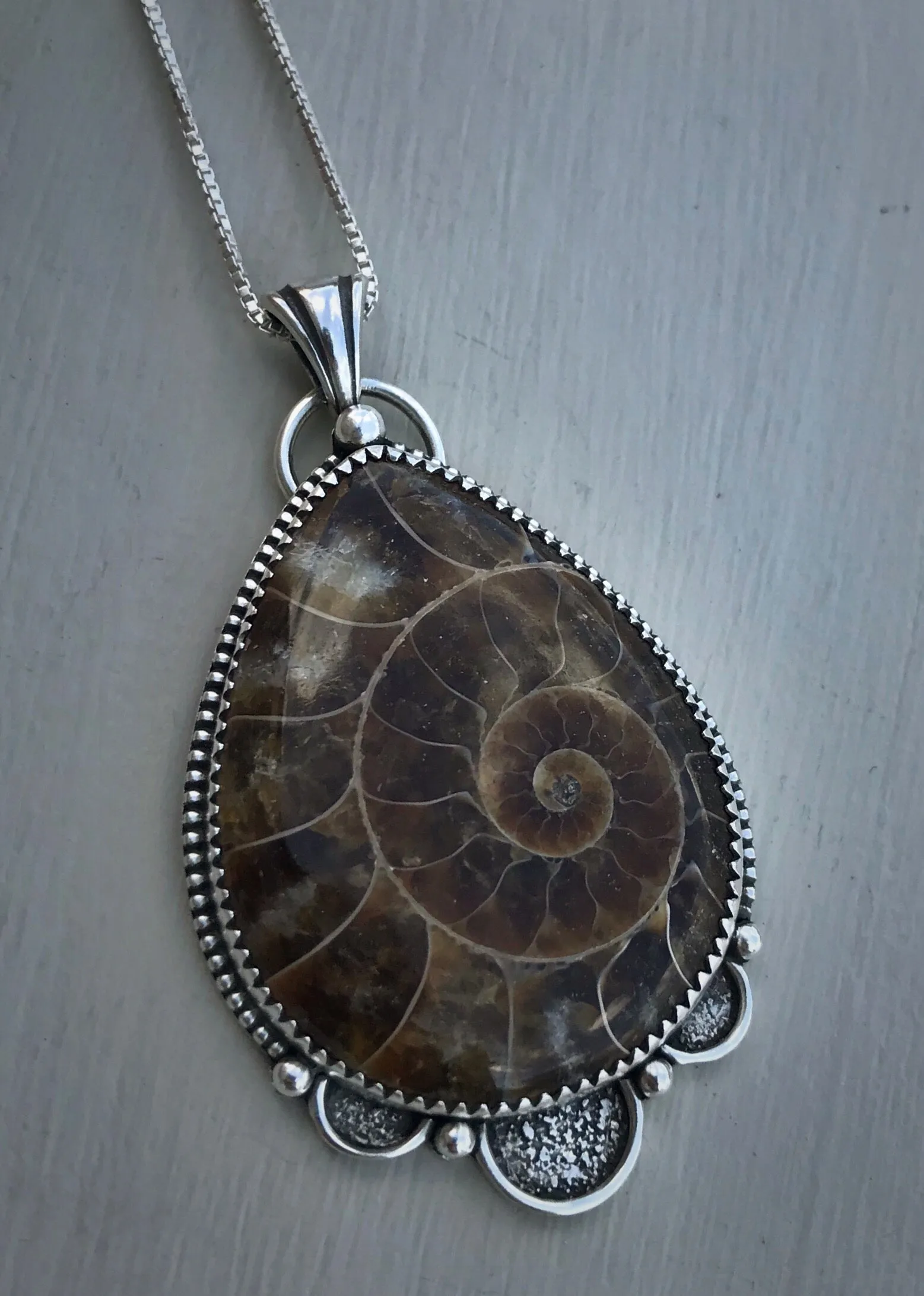 Ammonite Pendant
