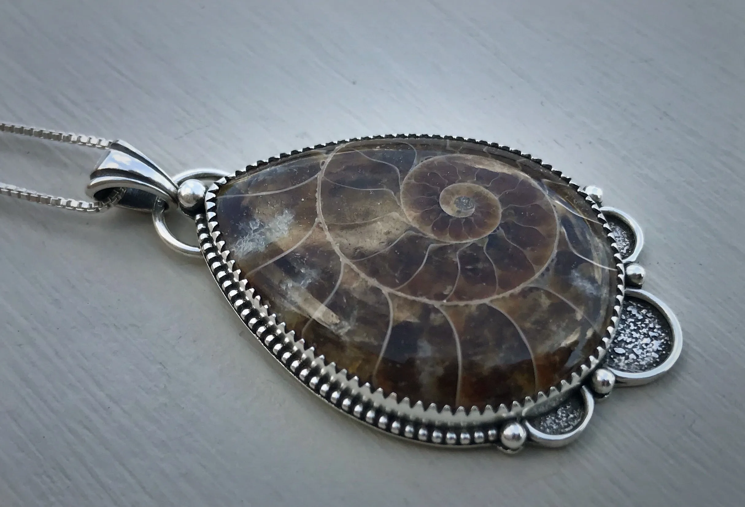 Ammonite Pendant