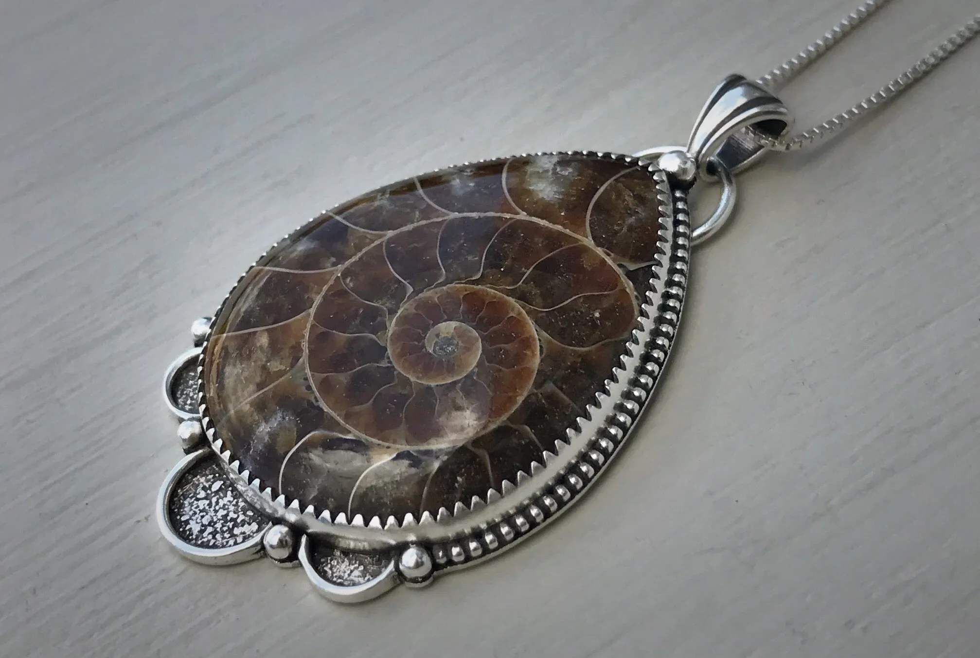 Ammonite Pendant