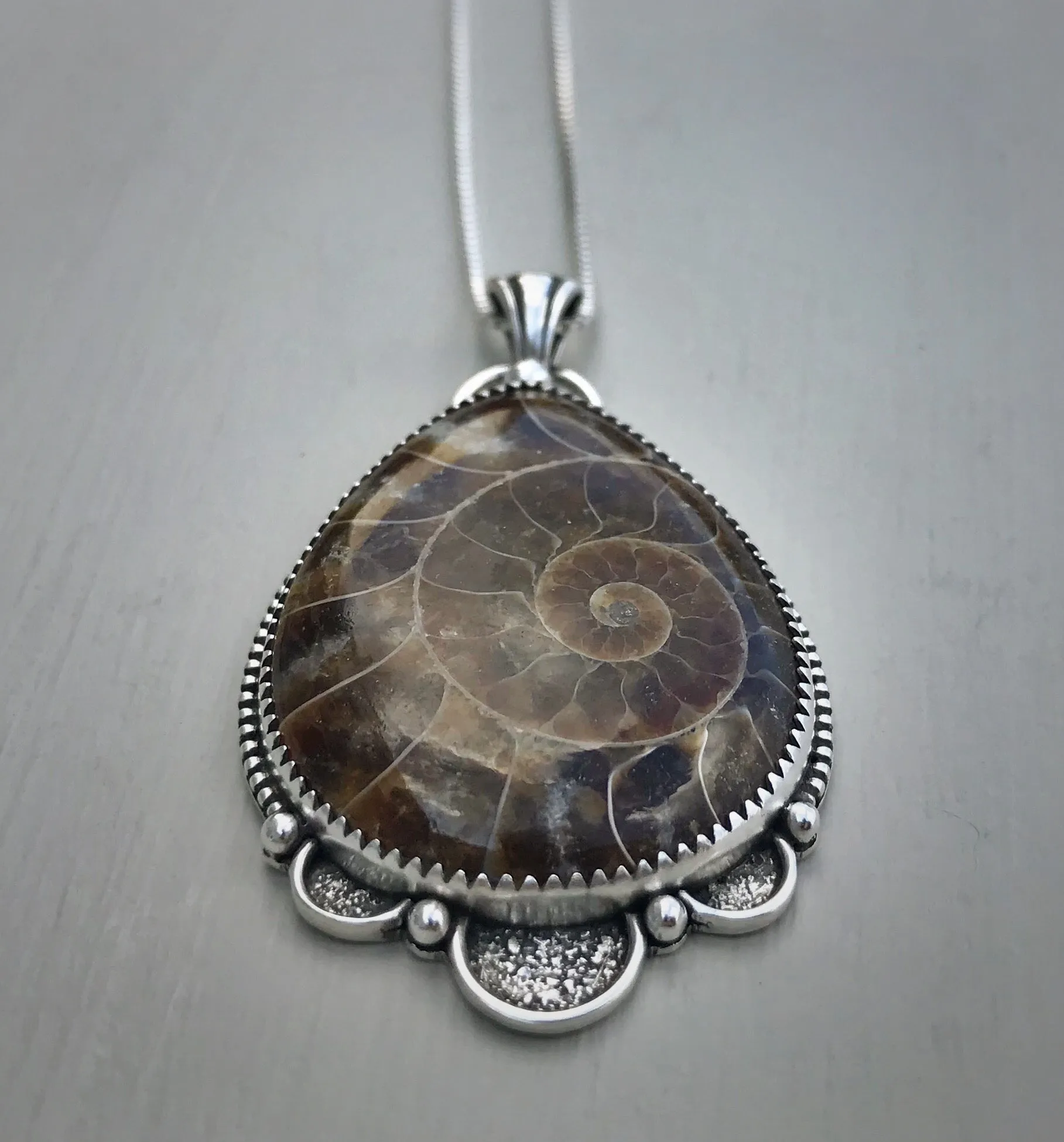Ammonite Pendant