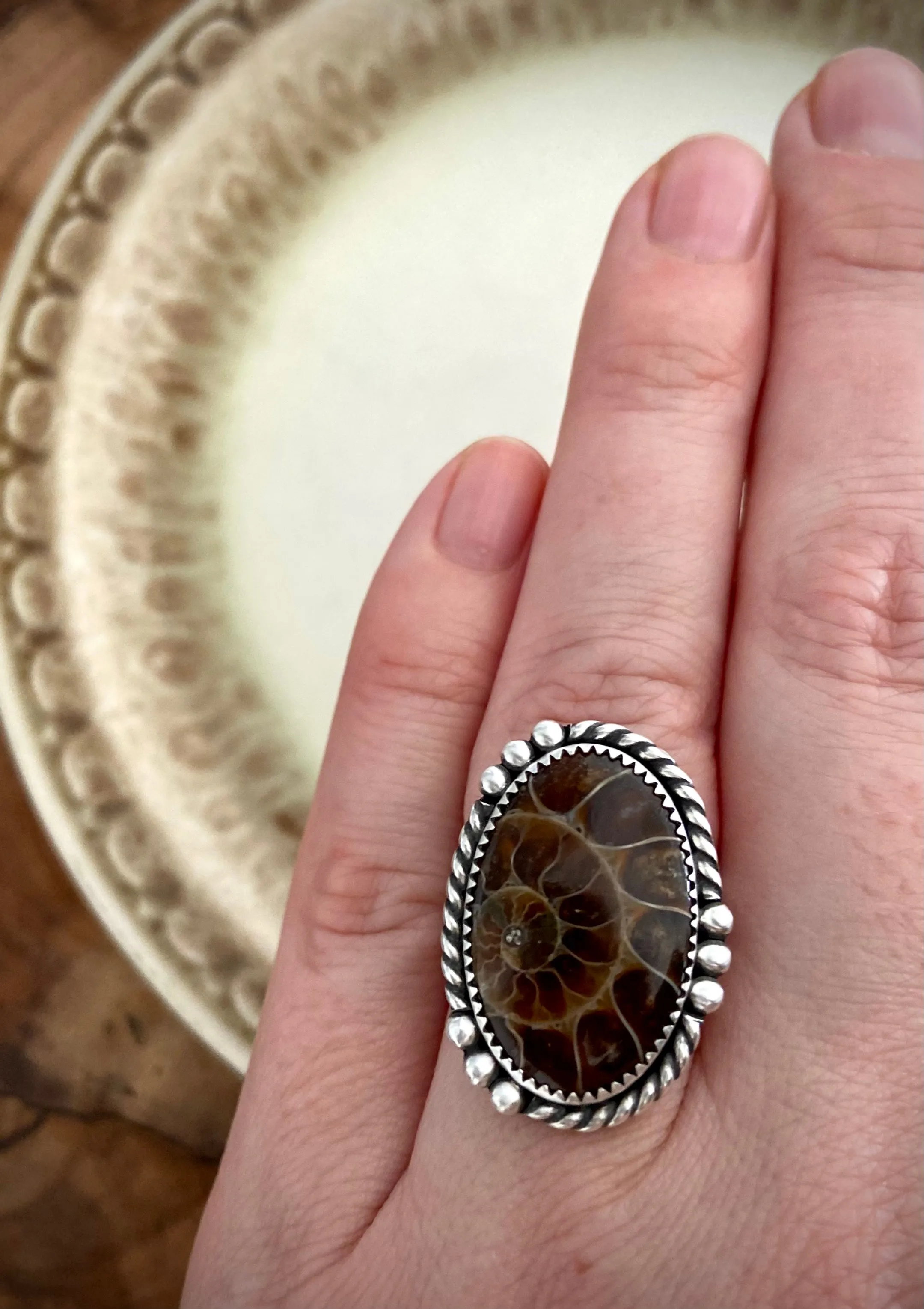 Ammonite Ring
