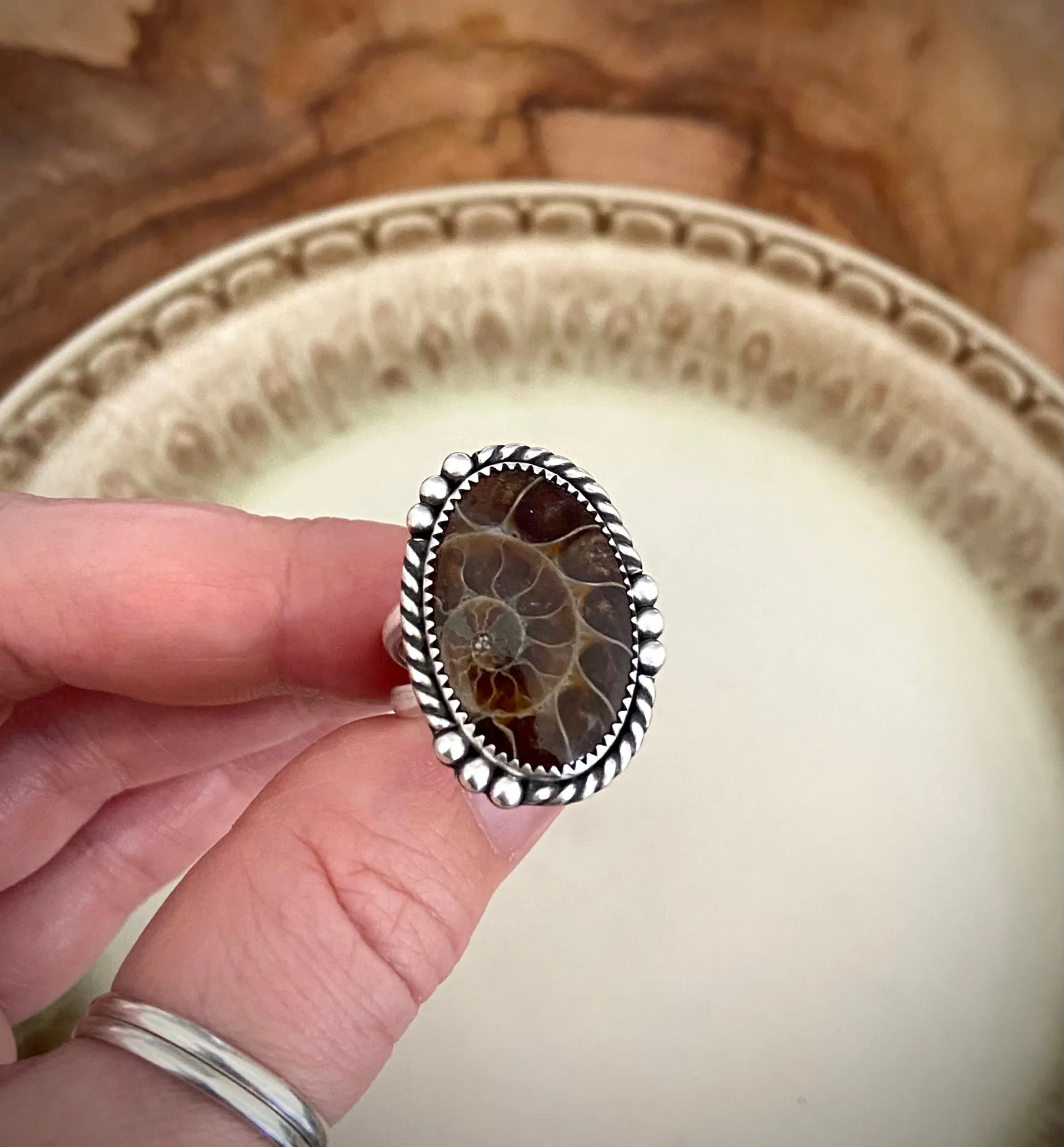 Ammonite Ring
